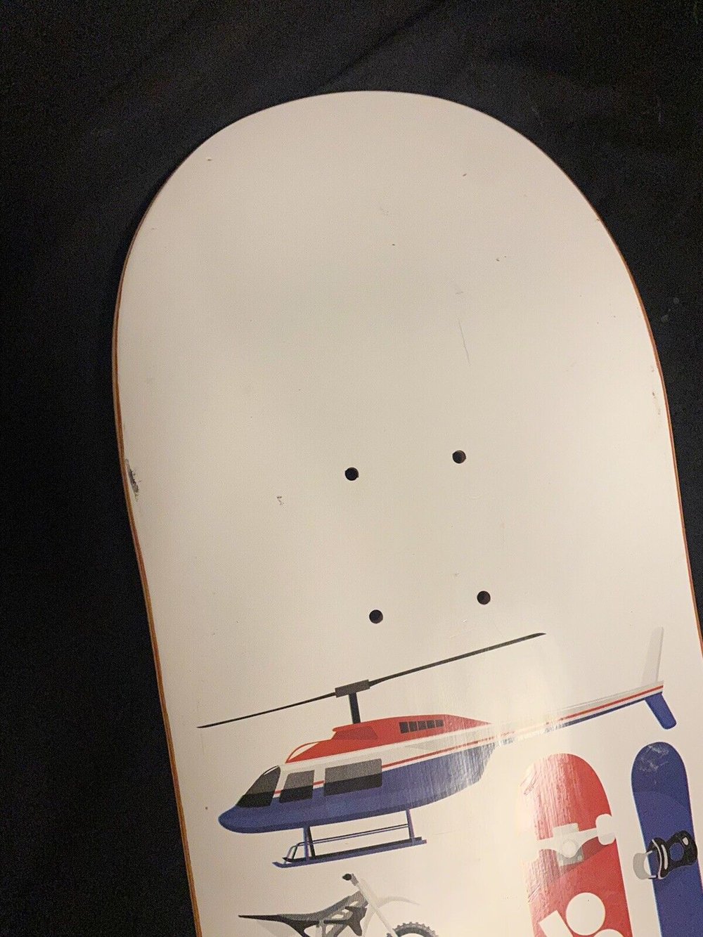 Signed Danny Way Plan B Autographed Skateboard Deck Helicopter Skatepark
