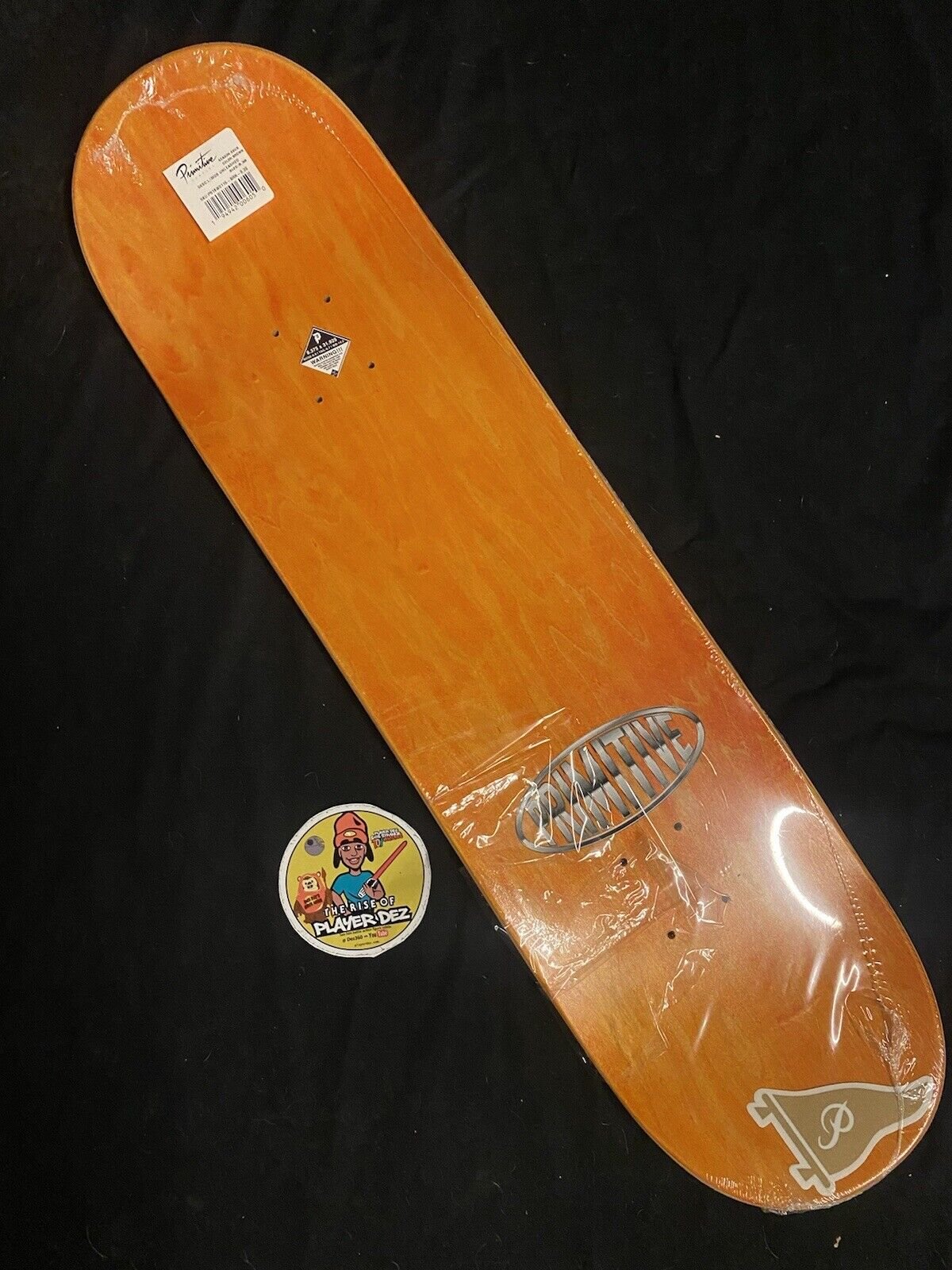 Signed Tiago Lemos Primitive Autographed Skateboard Deck Unleashed Dog Collar