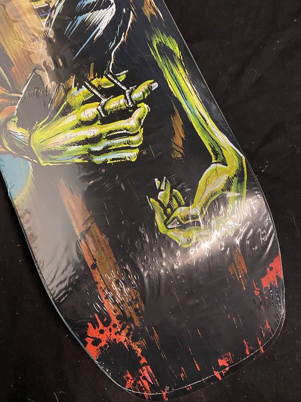 Signed Darren Navarrette Autographed Skateboard Deck Pro Model Skull Creature