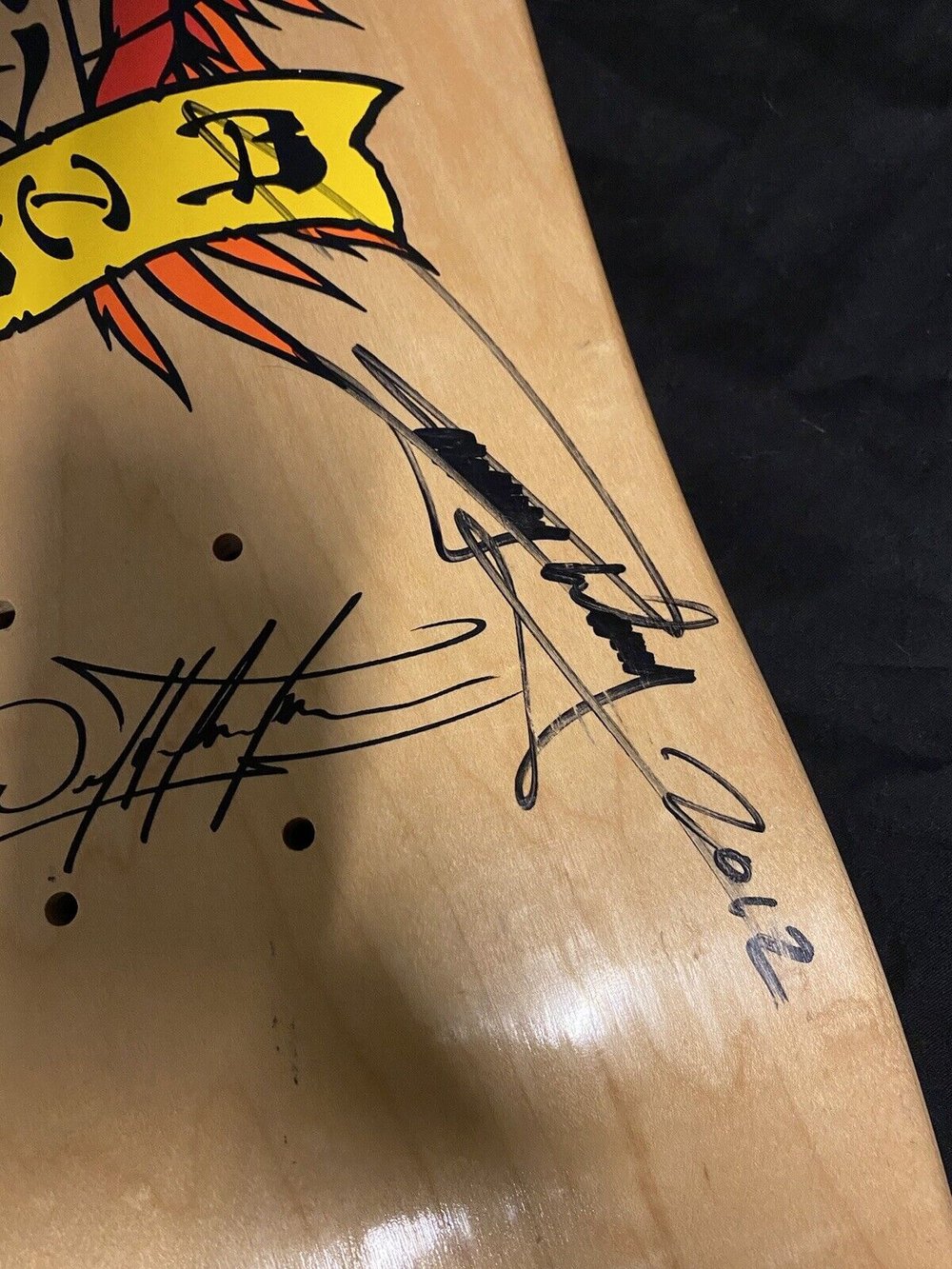Signed Danny Way Plan B 20th Anniversary Autographed Skateboard Deck 2012