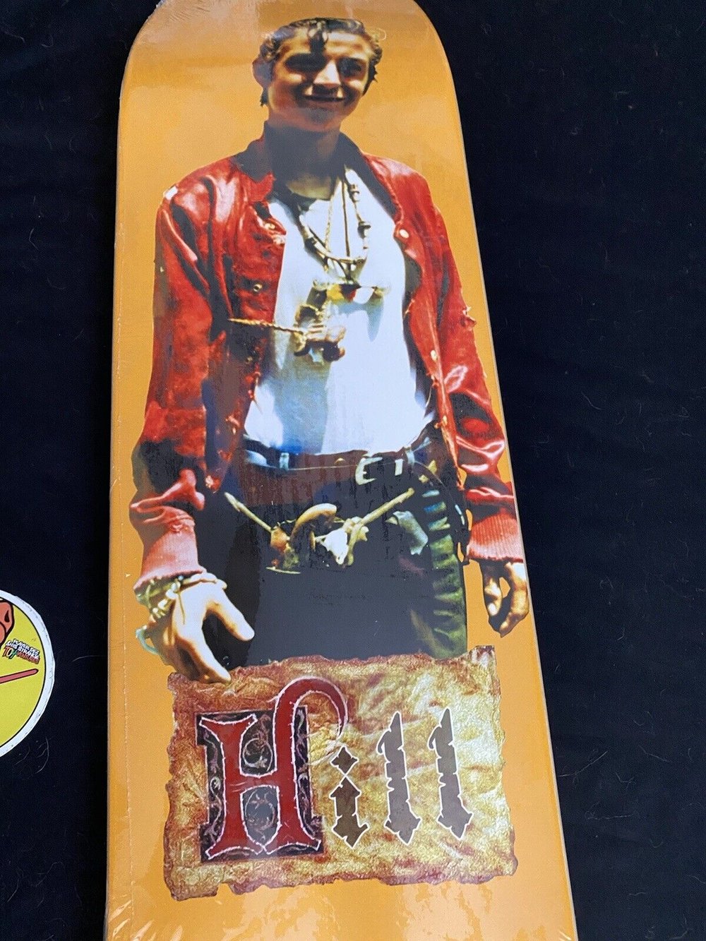 Signed Frankie Hill Double Autographed Skateboard Deck Hook Peter Pan Limited Edition