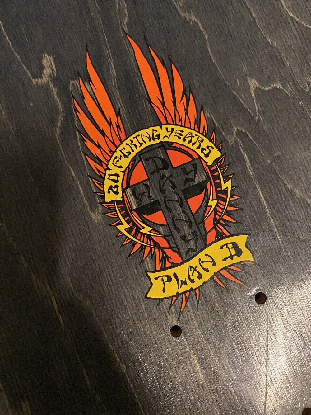 Signed Danny Way Plan B 20th Anniversary Autographed Skateboard Deck 2012