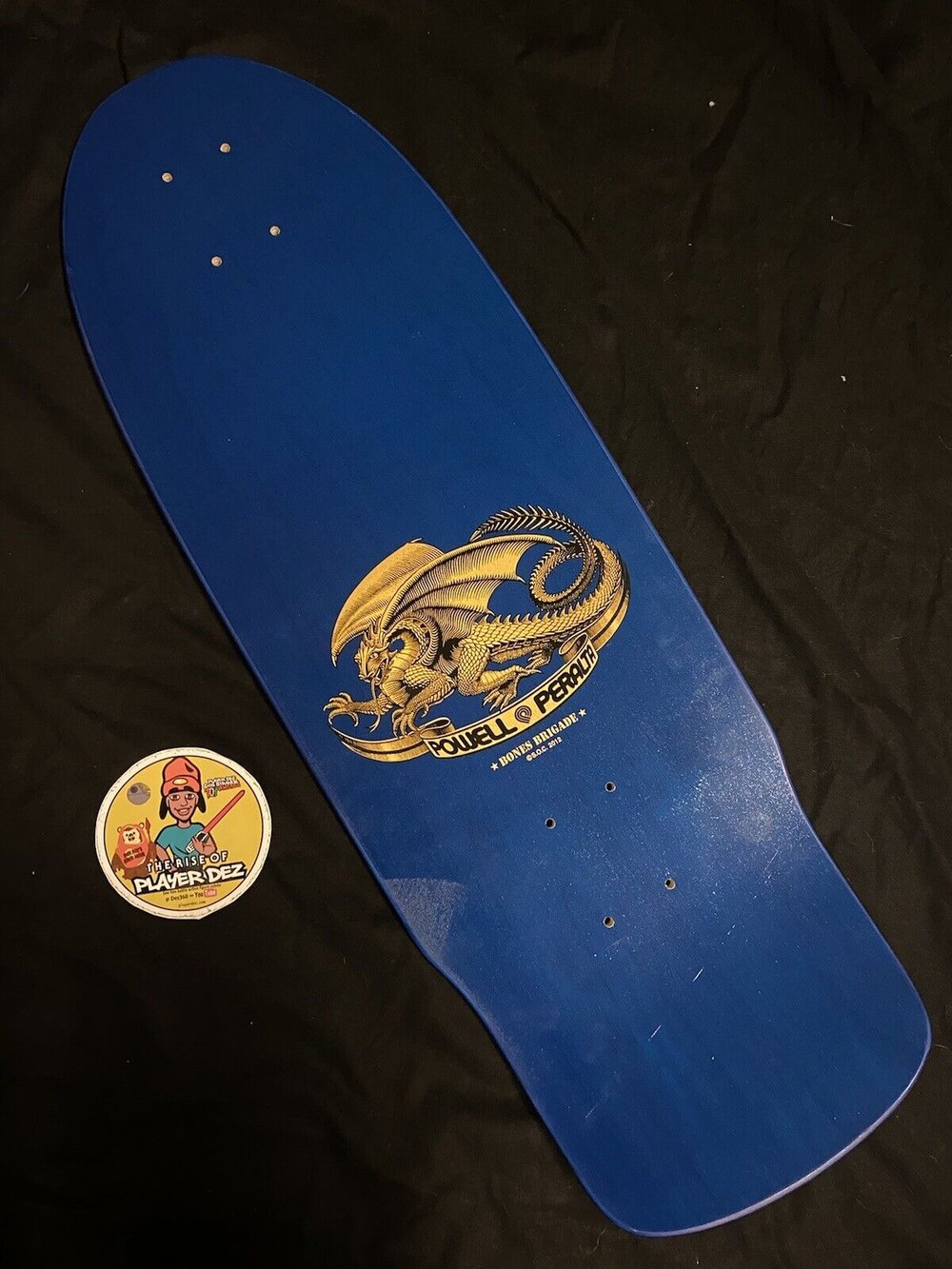 Signed Steve Caballero Powell Bones Brigade Series 1 Autographed Skateboard Deck 2012
