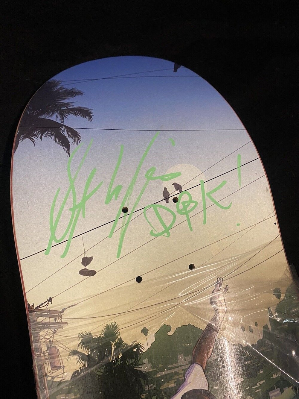 Signed Stevie Williams DGK Autographed Skateboard Deck Iconic