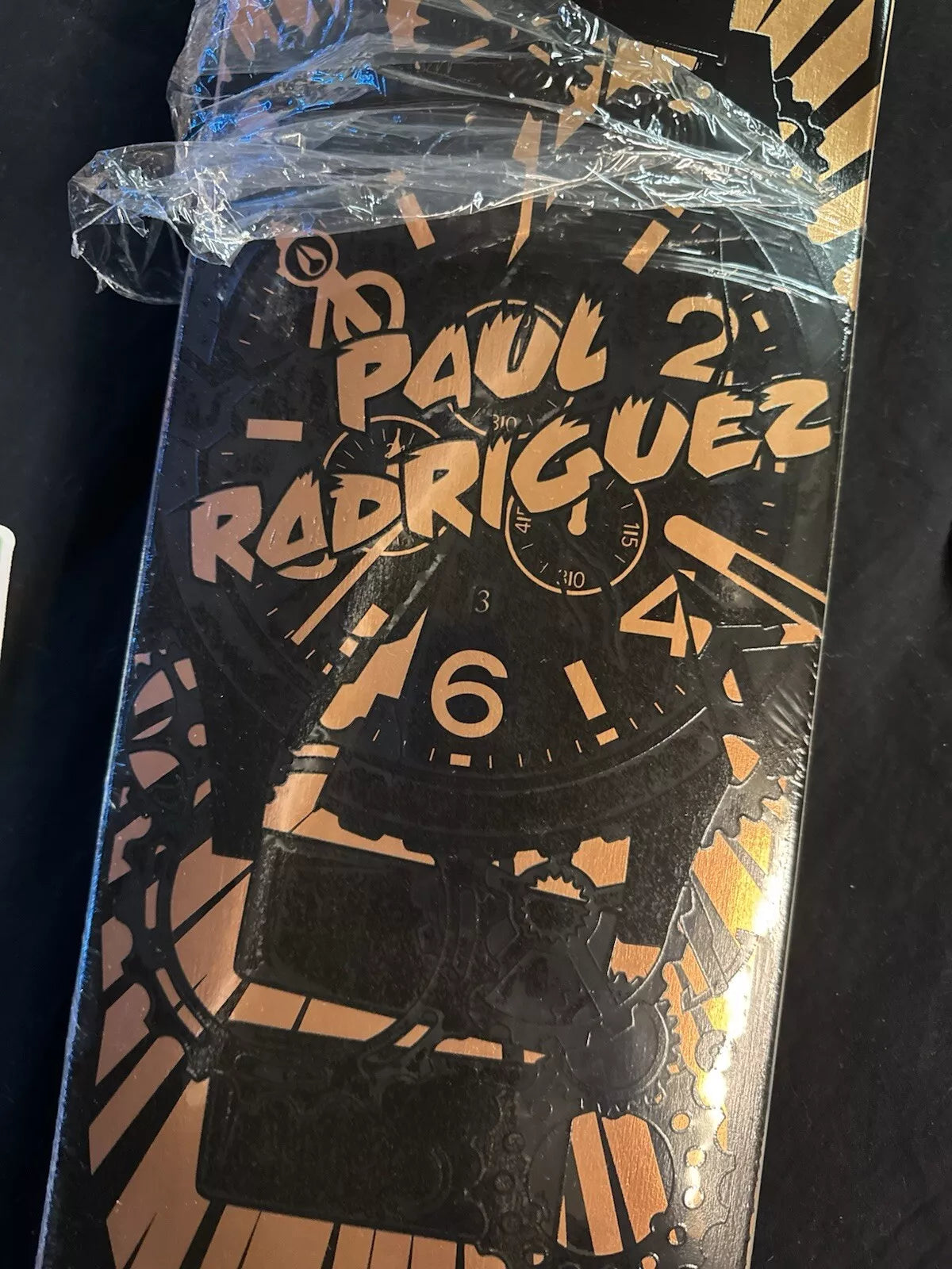 Paul Rodriguez Signed Prod Primitive Autographed Skateboard Deck Nixon Clock Claus Grabke