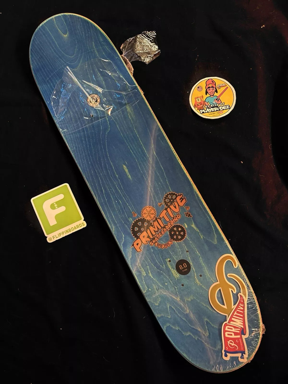 Paul Rodriguez Signed Prod Primitive Autographed Skateboard Deck Nixon Clock Claus Grabke