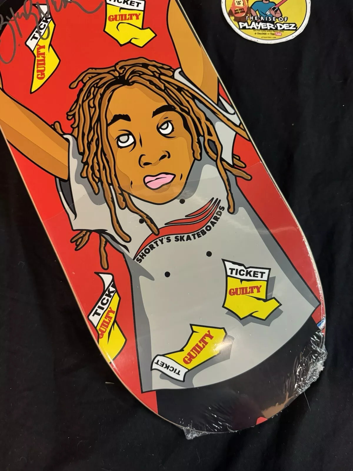 Brandon Turner Signed Guilty Shorty’s Autographed Skateboard Deck