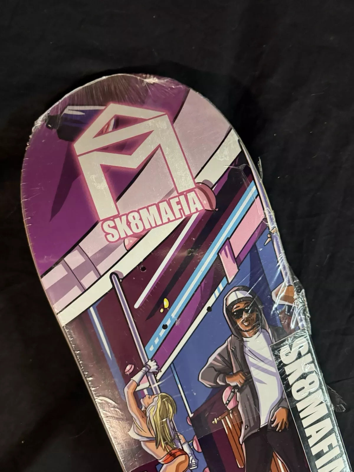 Brandon Turner Signed GTA Strip Club Autographed SK8MAFIA Skateboard Deck