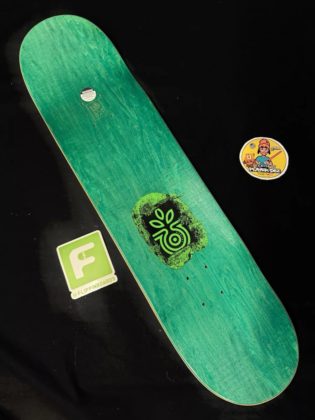 Mark Suciu Signed Habitat Autographed Skateboard Deck Jazz Leeb Art