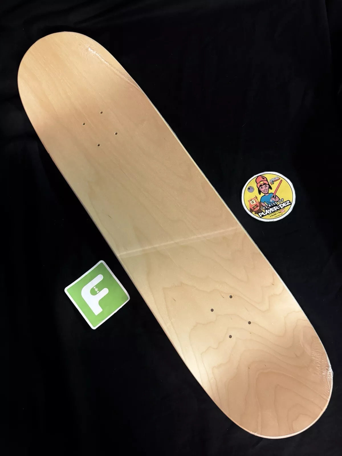 George Powell Signed VC Johnson Gold Foil Dragon Bones Brigade Autographed Skateboard Deck
