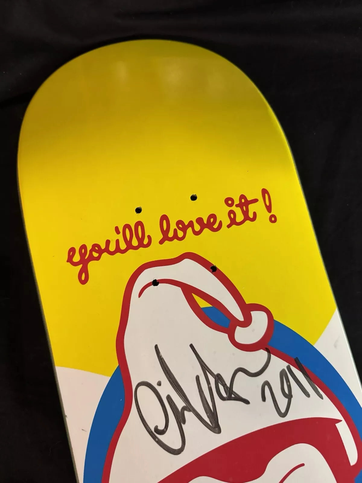 Eric Koston Signed Frostie Girl Autographed Skateboard Deck 2011