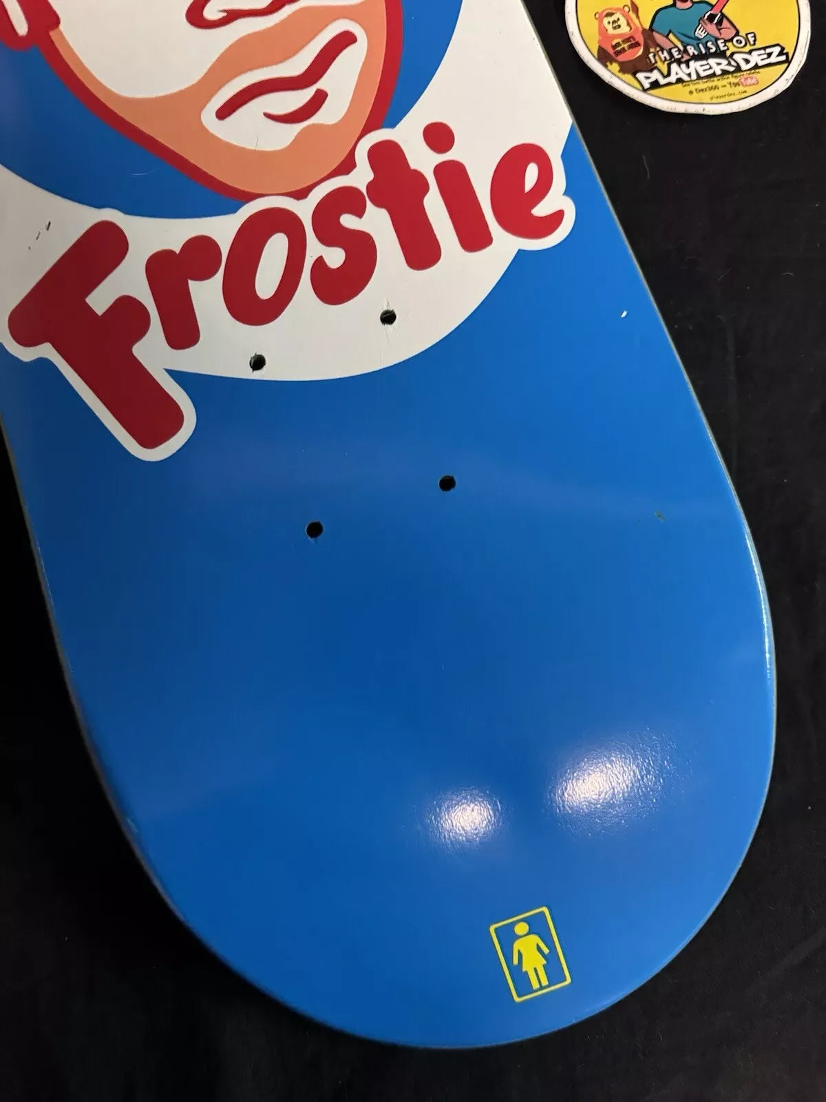 Eric Koston Signed Frostie Girl Autographed Skateboard Deck 2011