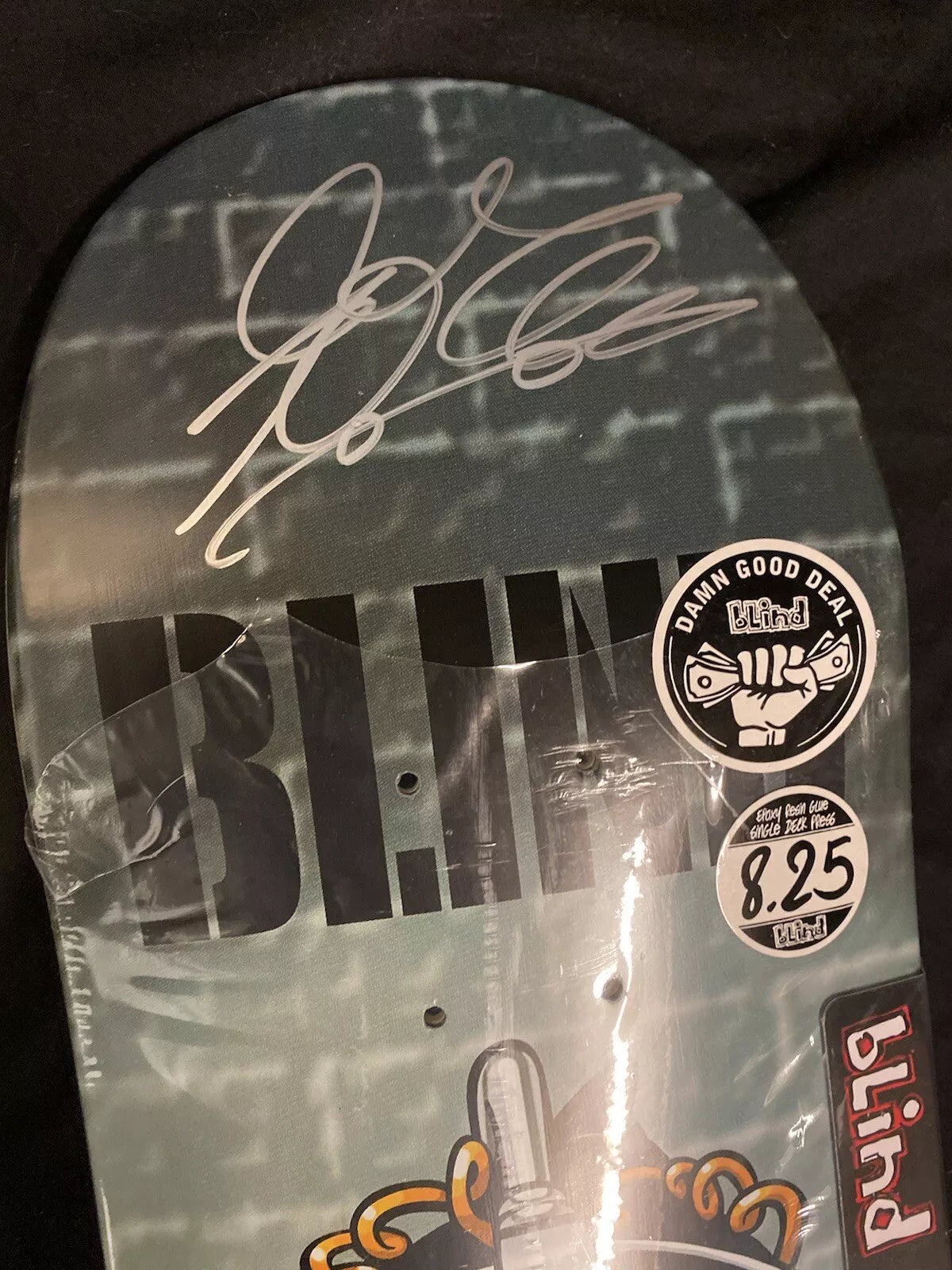 Sora Shirai Signed Blind Reaper Electric Chair Autographed Skateboard Deck