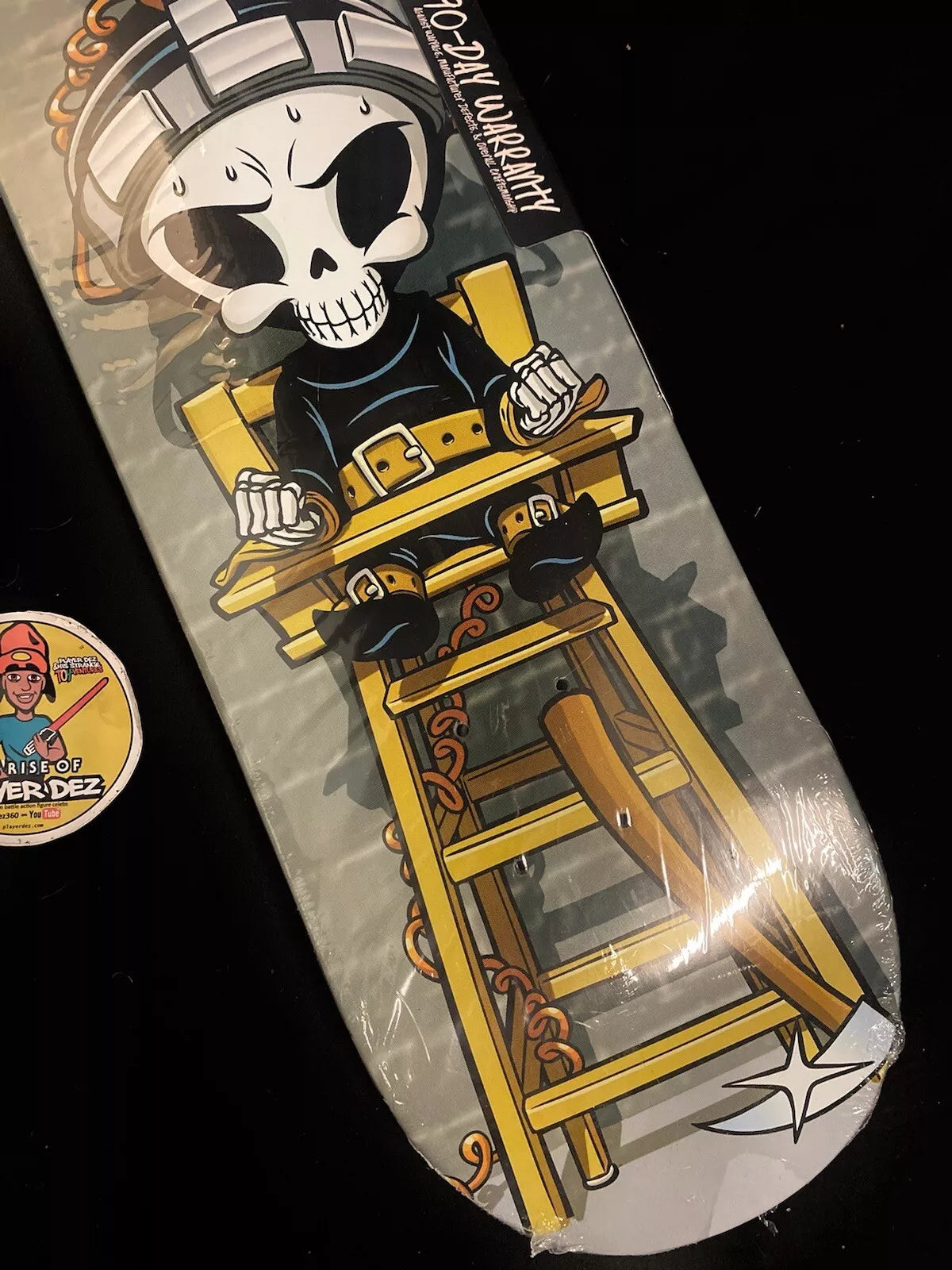 Sora Shirai Signed Blind Reaper Electric Chair Autographed Skateboard Deck