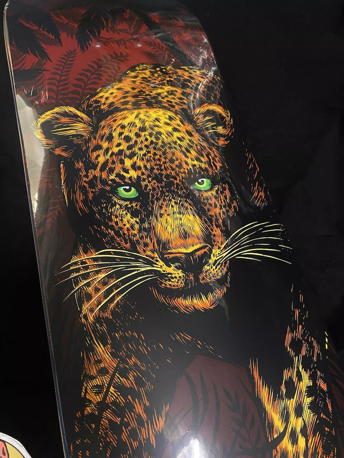 Jamie Thomas Signed Leopard Zero Autographed Skateboard Deck