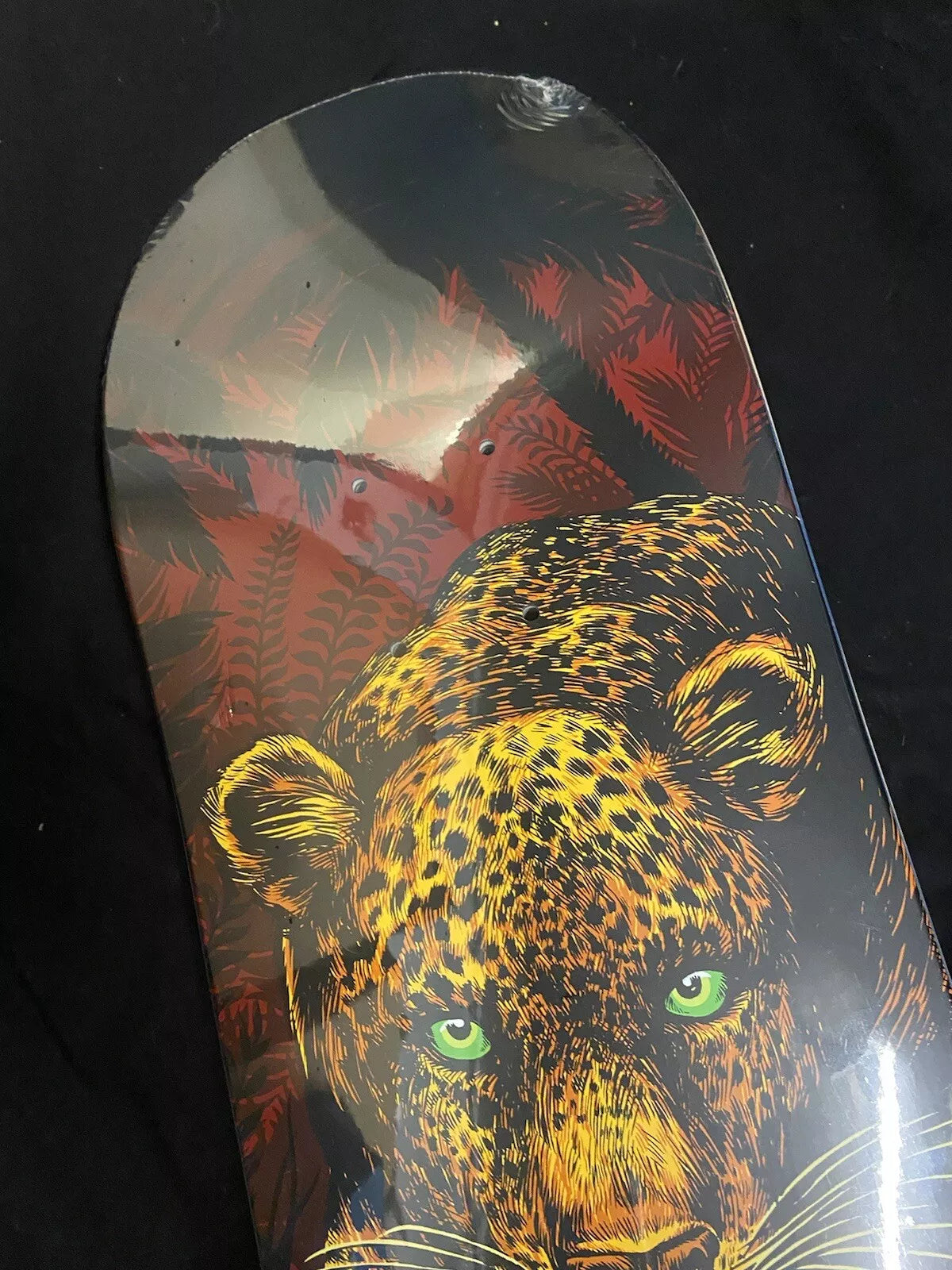 Jamie Thomas Signed Leopard Zero Autographed Skateboard Deck