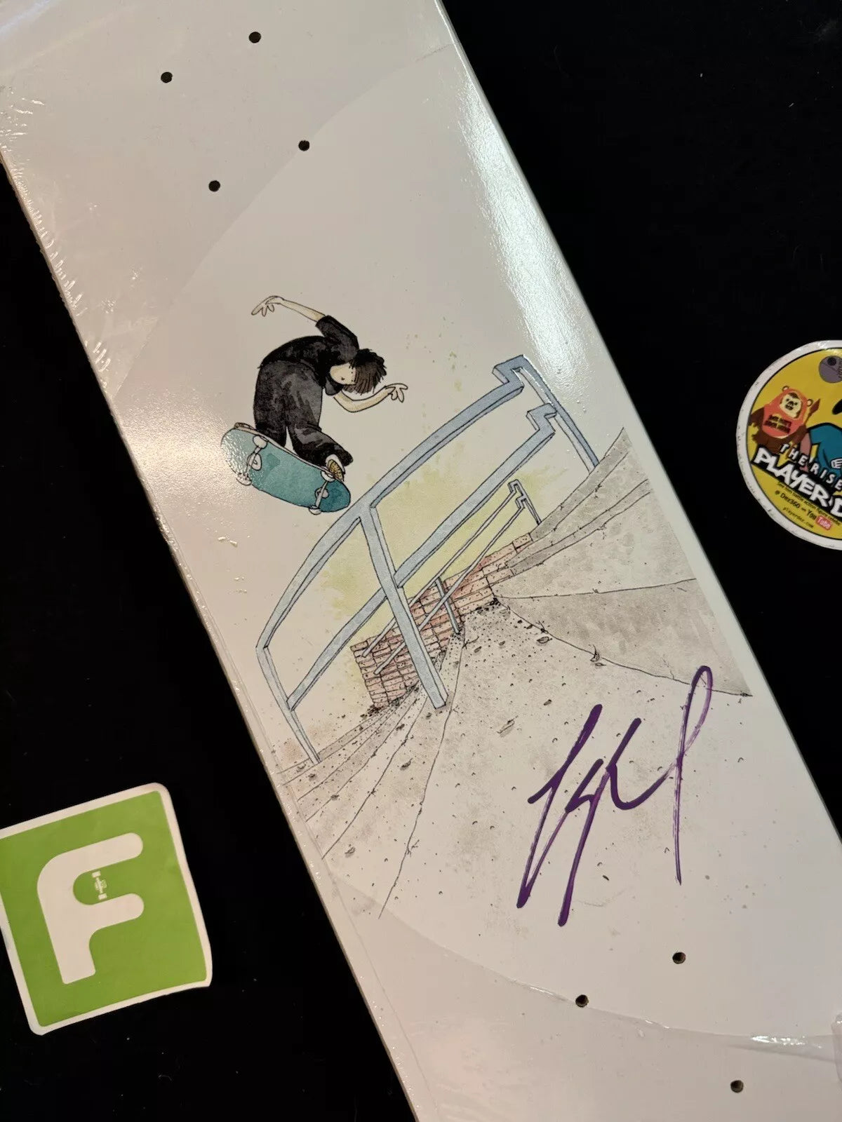 Yuto Horigome Signed Henry Jones Autographed April Skateboard Deck