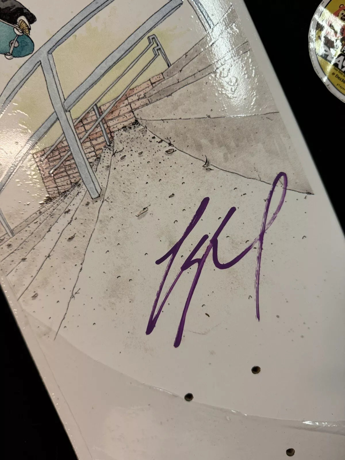 Yuto Horigome Signed Henry Jones Autographed April Skateboard Deck