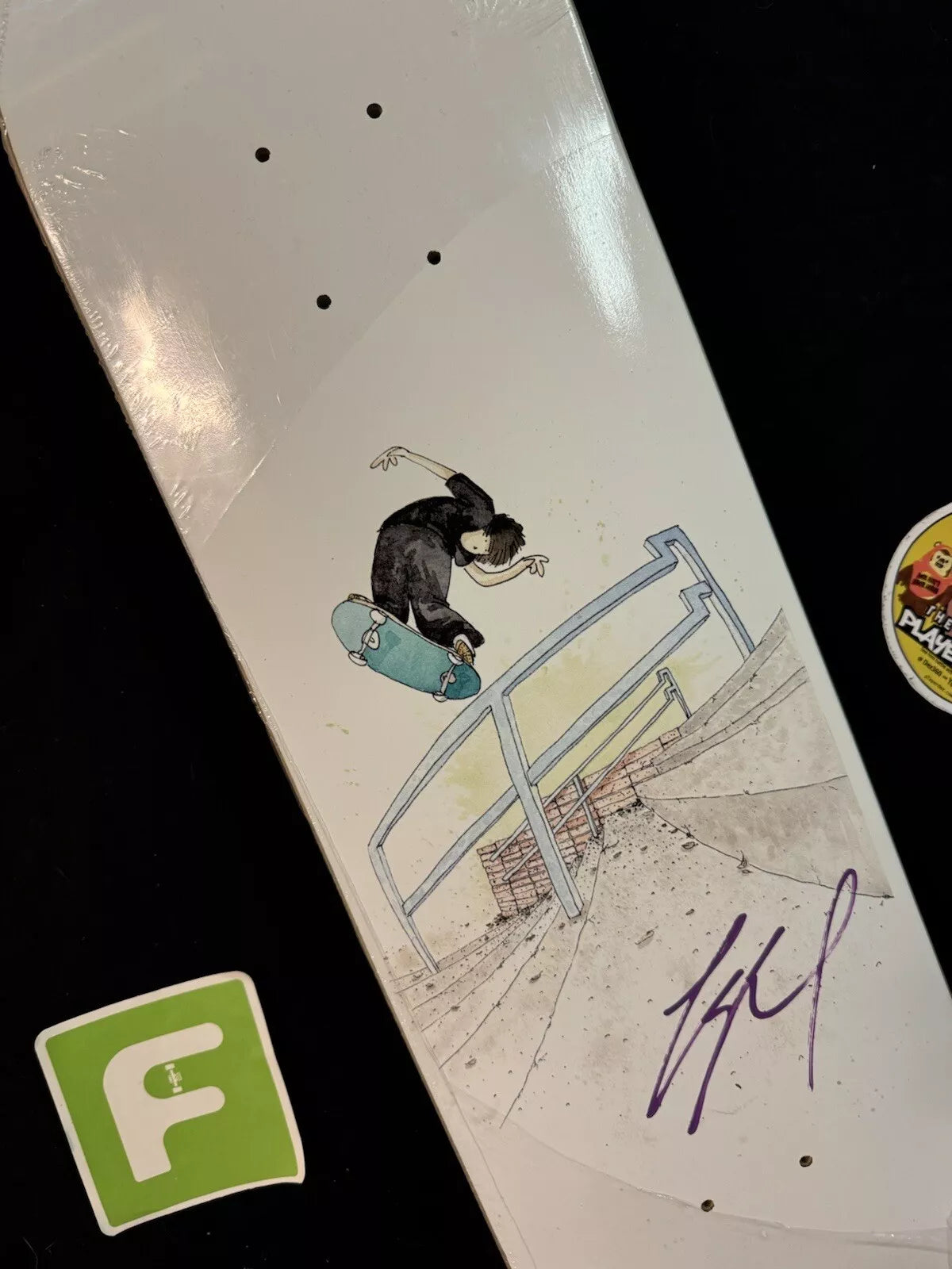 Yuto Horigome Signed Henry Jones Autographed April Skateboard Deck