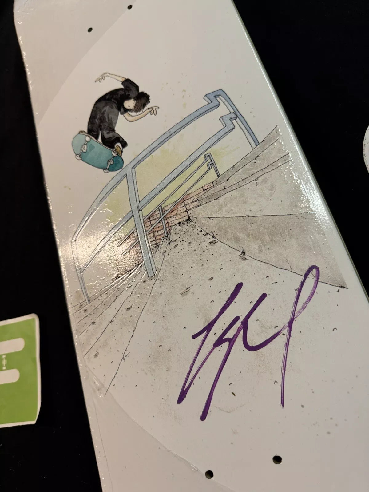 Yuto Horigome Signed Henry Jones Autographed April Skateboard Deck