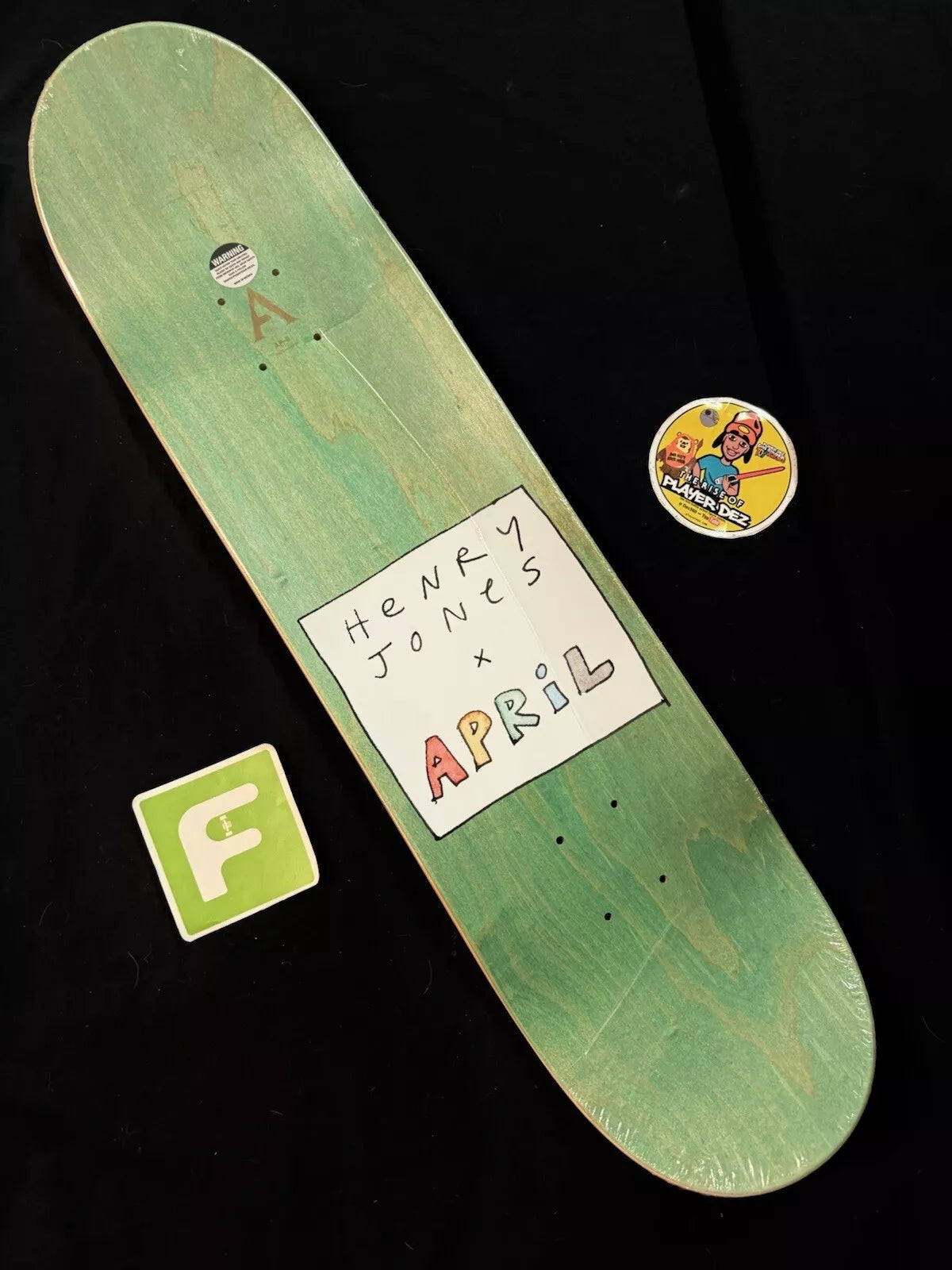Yuto Horigome Signed Henry Jones Autographed April Skateboard Deck