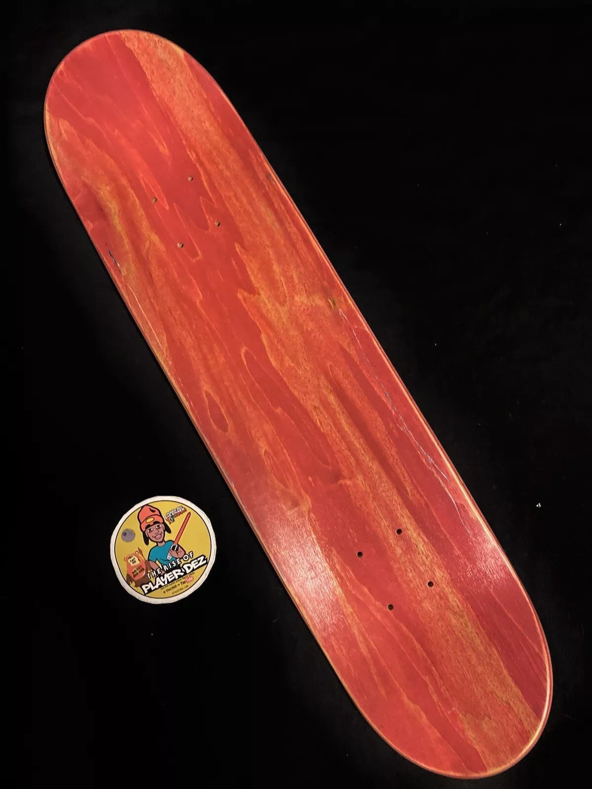 World Industries Hand Of Aces Skateboard Deck Flame Boy Wet Willy