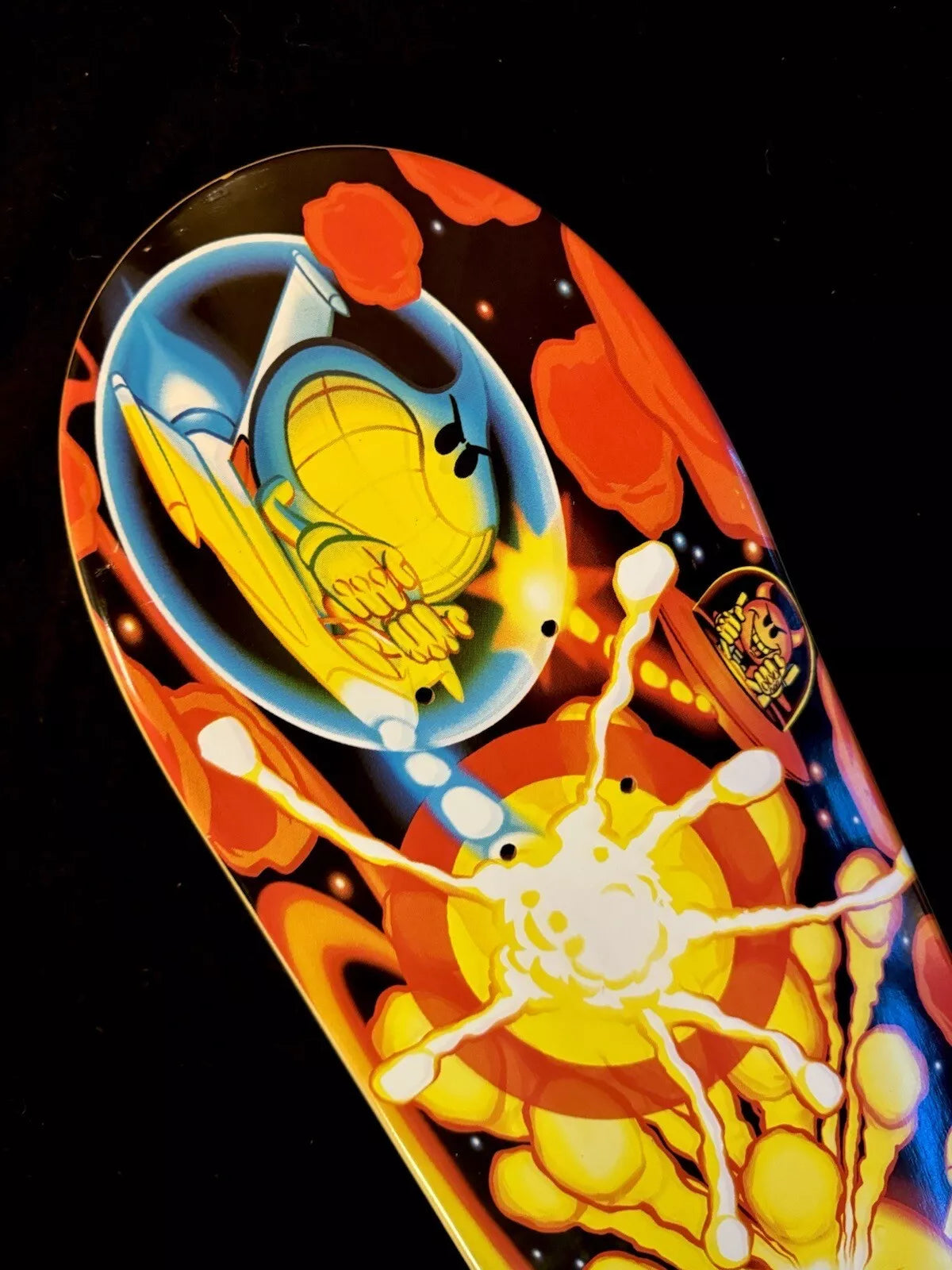 World Industries Flame Boy Wet Willy Fart Attacks Skateboard Deck Devil Man