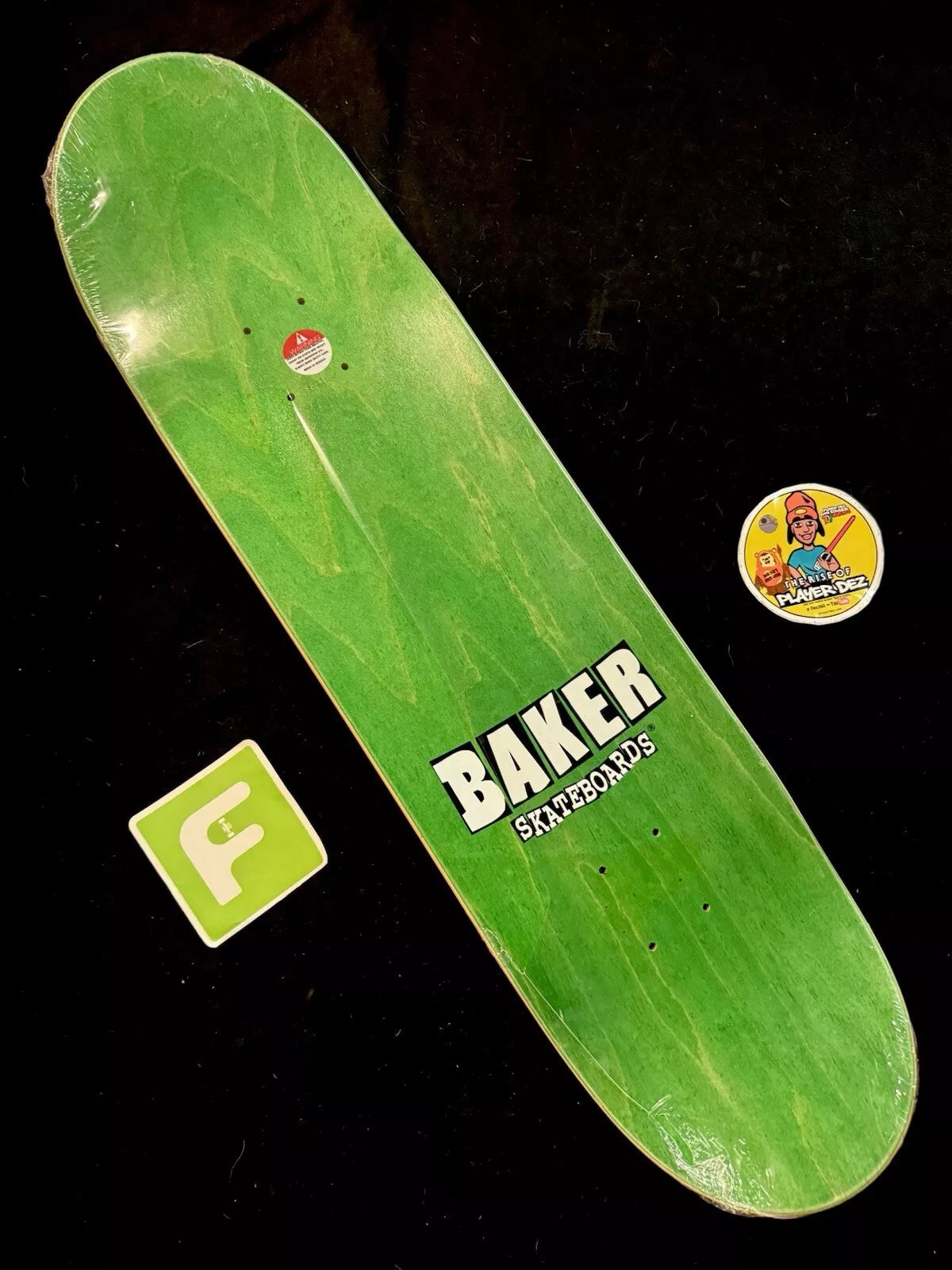 Andrew Reynolds Signed Atlanta Braves Autographed Baker Skateboard Deck