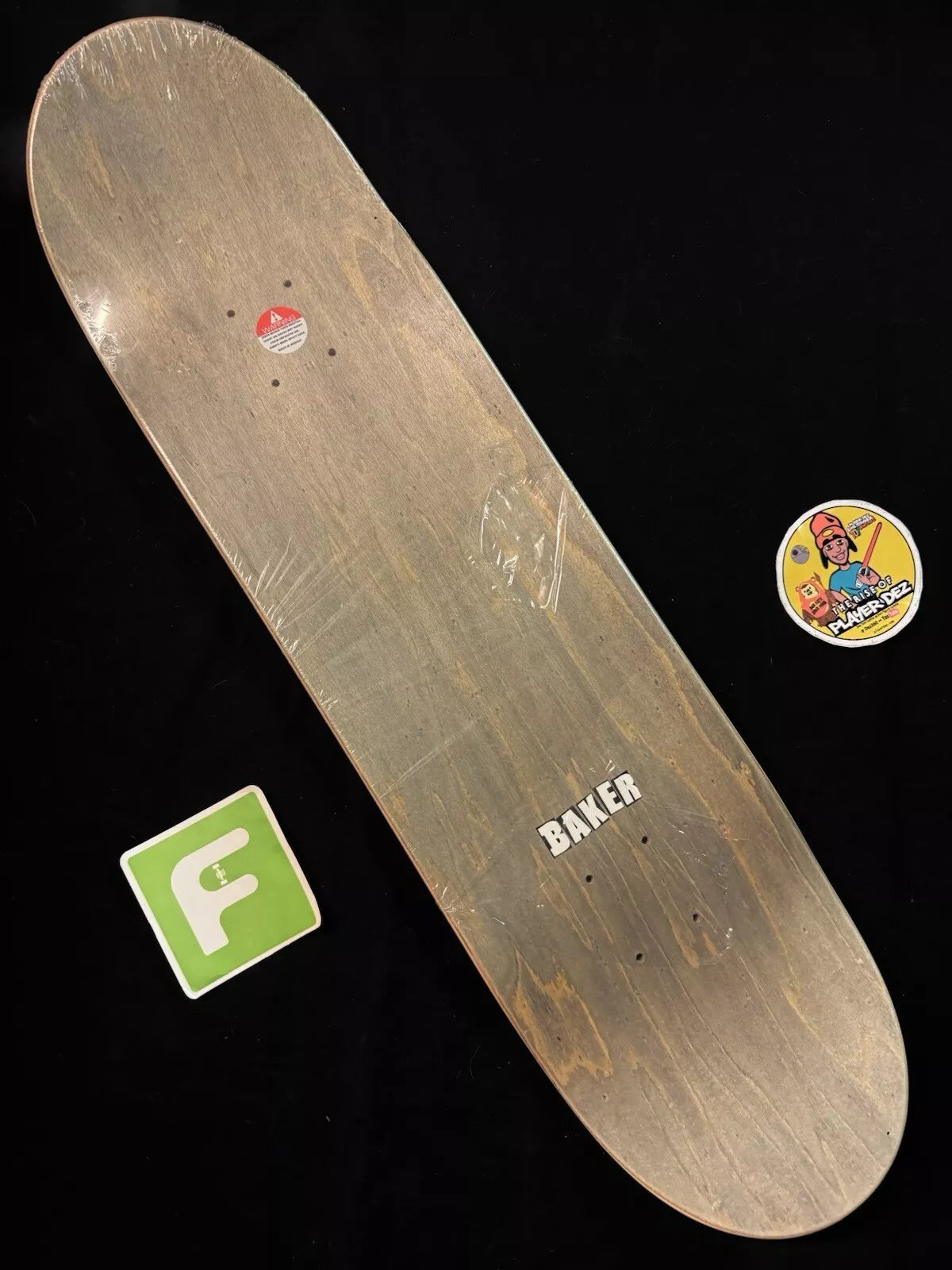 Andrew Reynolds Signed Grim Reaper Autographed Baker Skateboard Deck