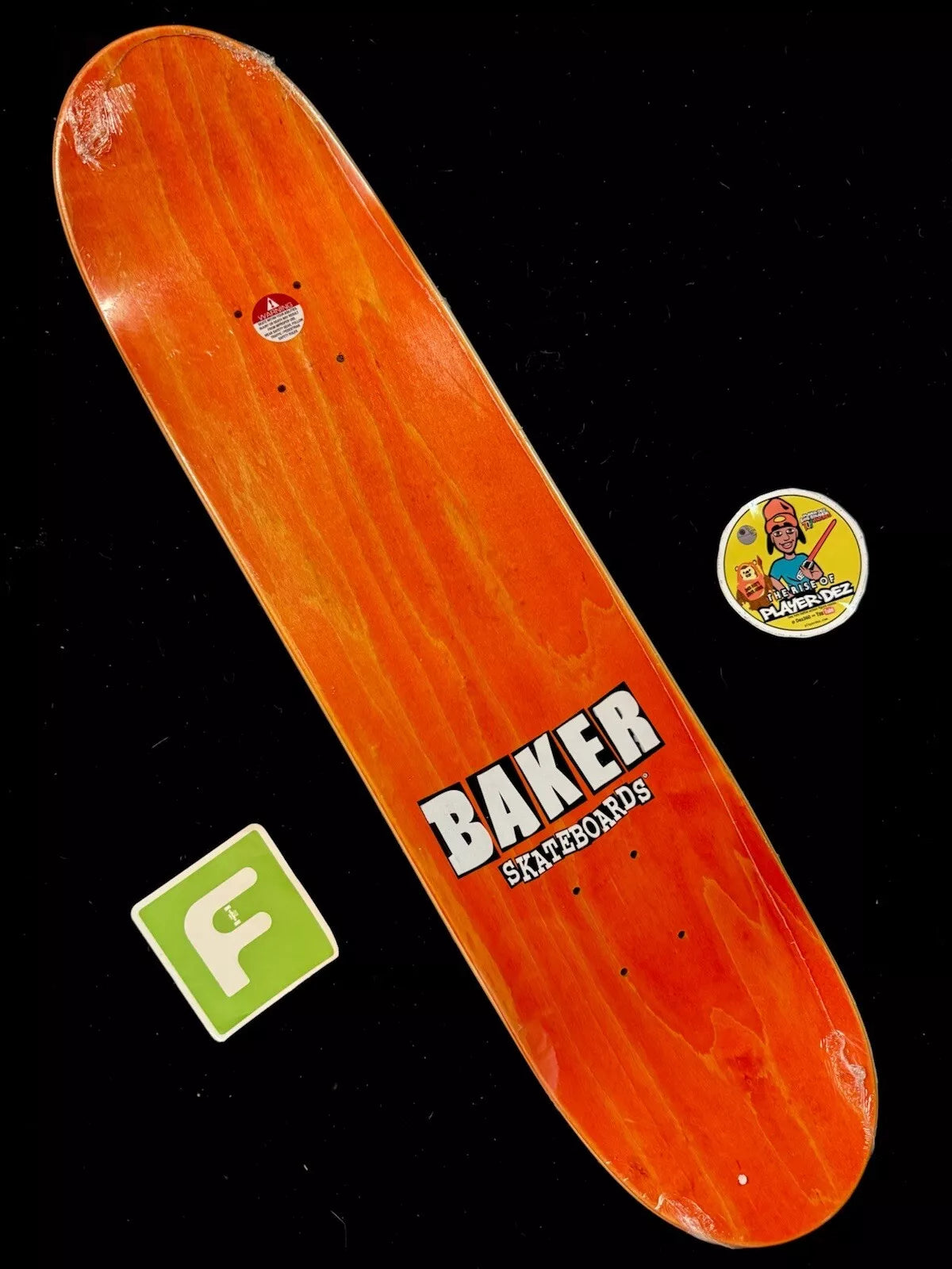 Andrew Reynolds Signed Collage Banner Logo Autographed Baker Skateboard Deck