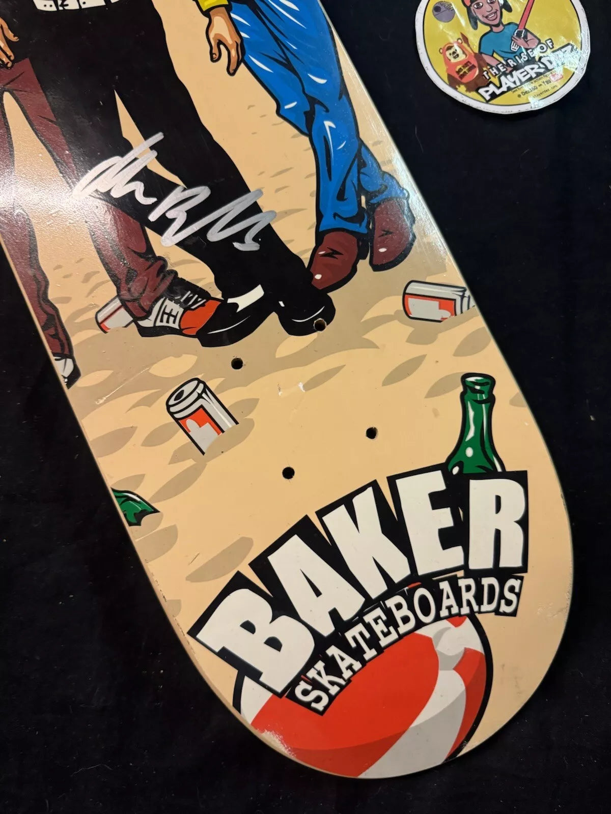 Andrew Reynolds Signed Weekend At Andrews Autographed Baker Skateboard Deck