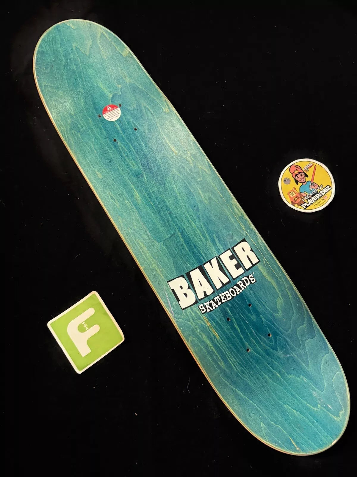 Andrew Reynolds Signed The Goat Bob Marley Autographed Baker Skateboard Deck