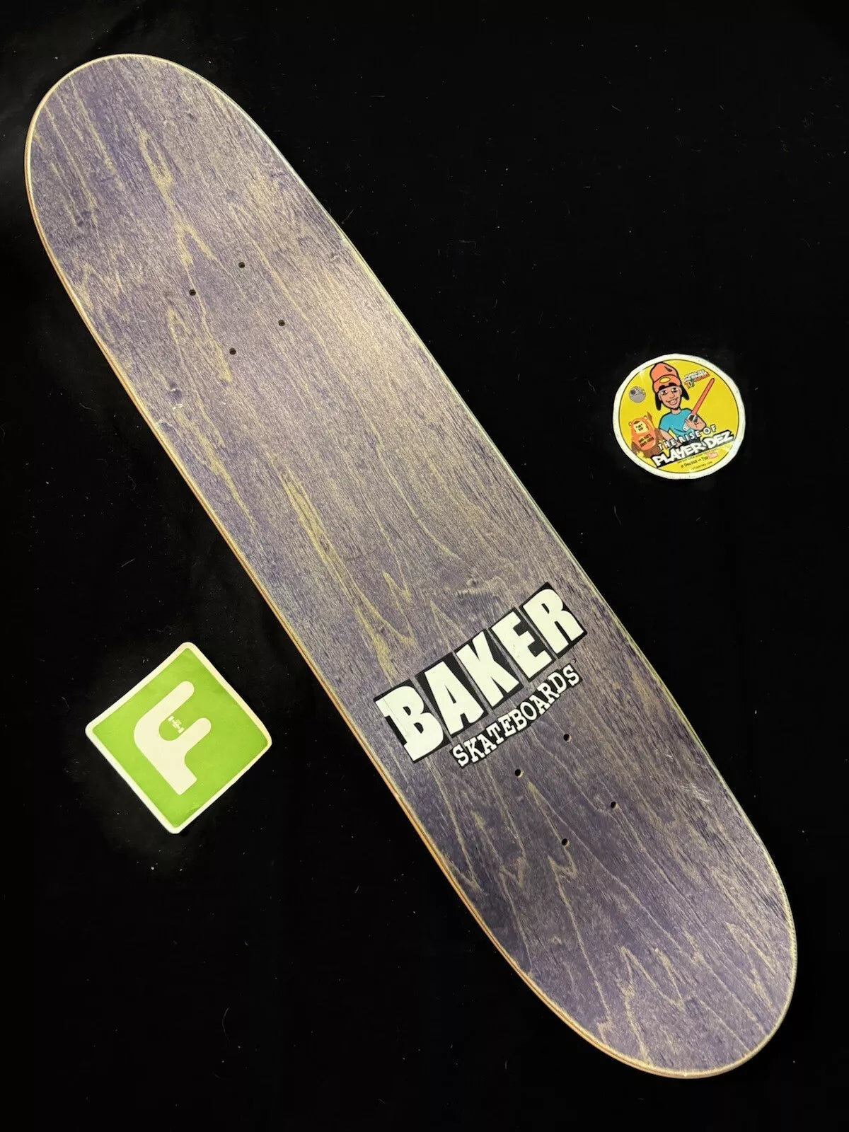 Andrew Reynolds Signed Baker SLUGGER 2008 Autographed Skateboard Deck Pro Model