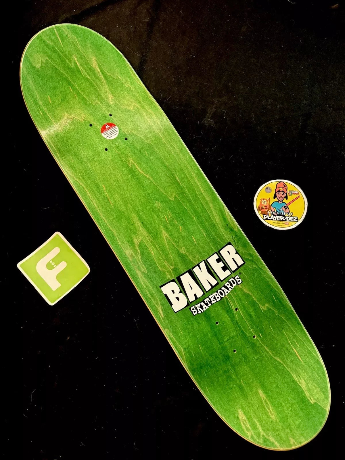 Andrew Reynolds Signed Tupac Biggie Thug Life Autographed Baker Skateboard Deck