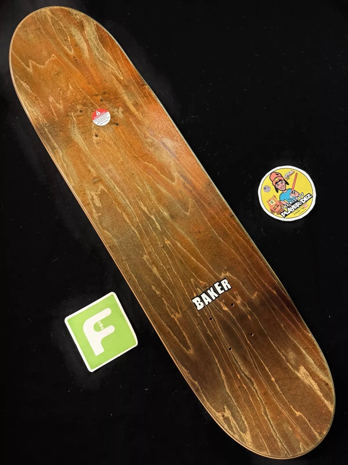 Andrew Reynolds Signed The Grim Reaper Autographed Baker Skateboard Deck