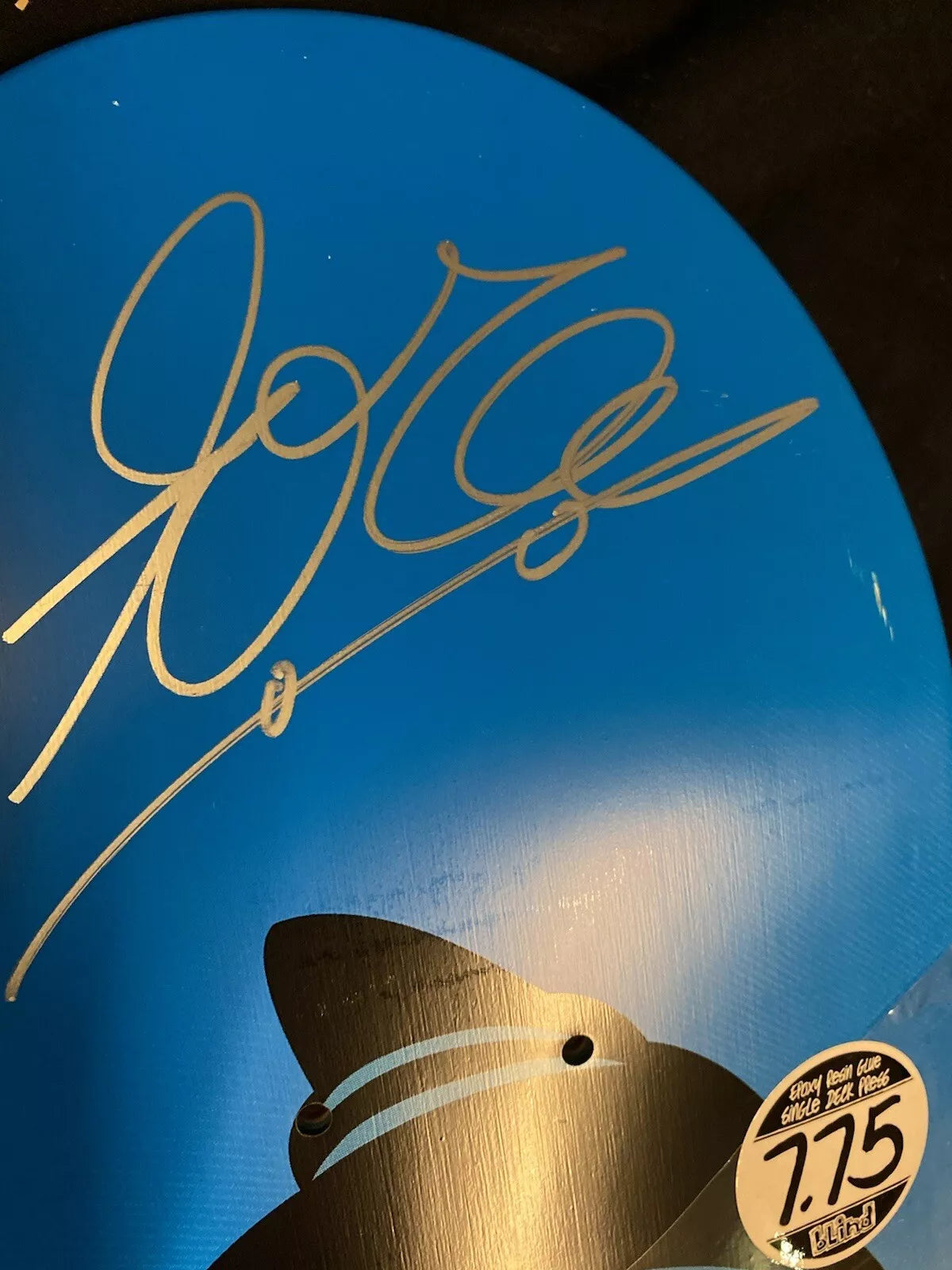 Sora Shirai Signed Slingshot Reaper Autographed Blind Skateboard Deck