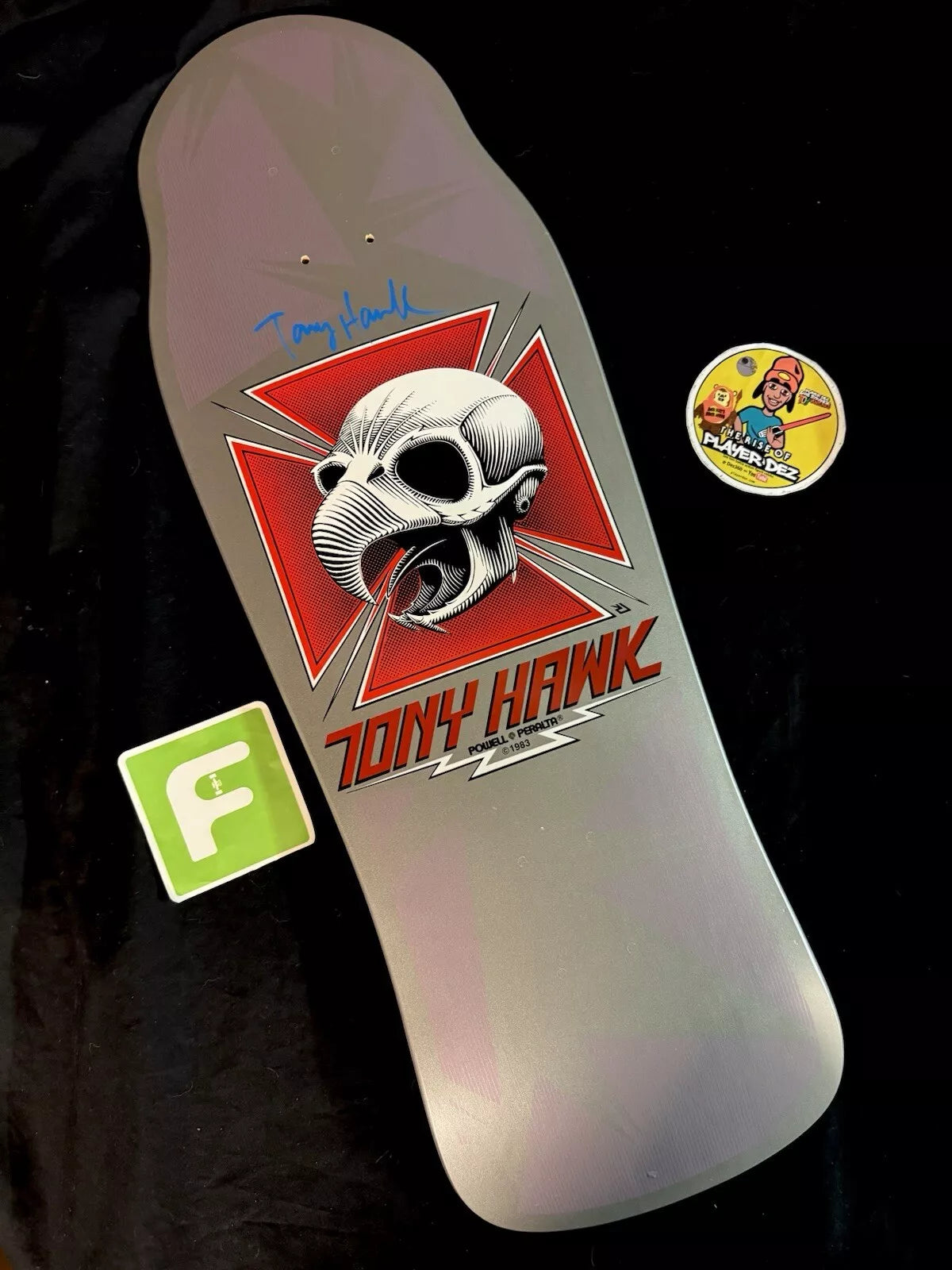 Tony Hawk Signed Bones Brigade Series 12 Autographed Powell Skateboard Deck