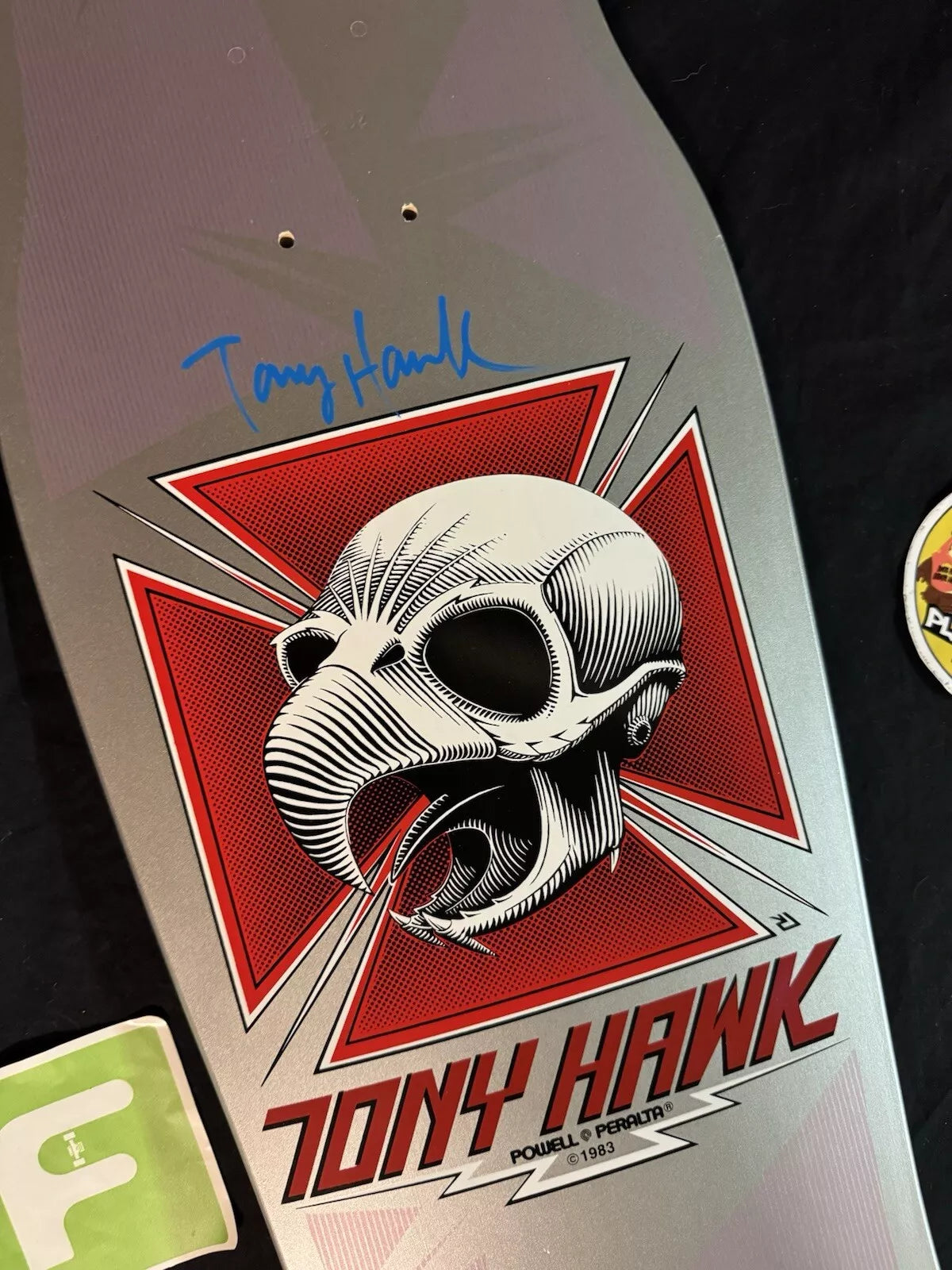 Tony Hawk Signed Bones Brigade Series 12 Autographed Powell Skateboard Deck