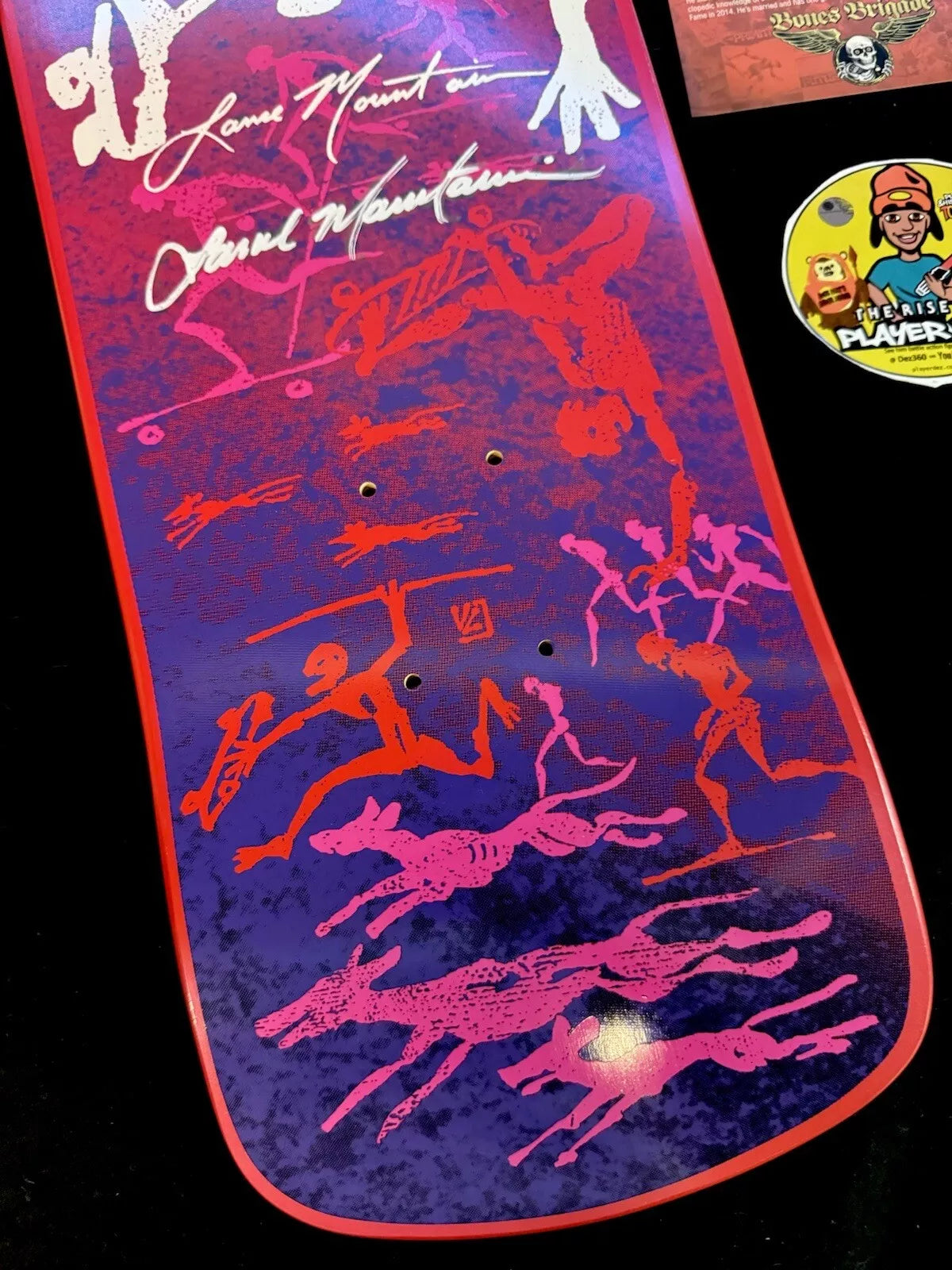 Lance Mountain Signed Series 6 Bones Brigade Autographed Powell Peralta Skateboard Deck
