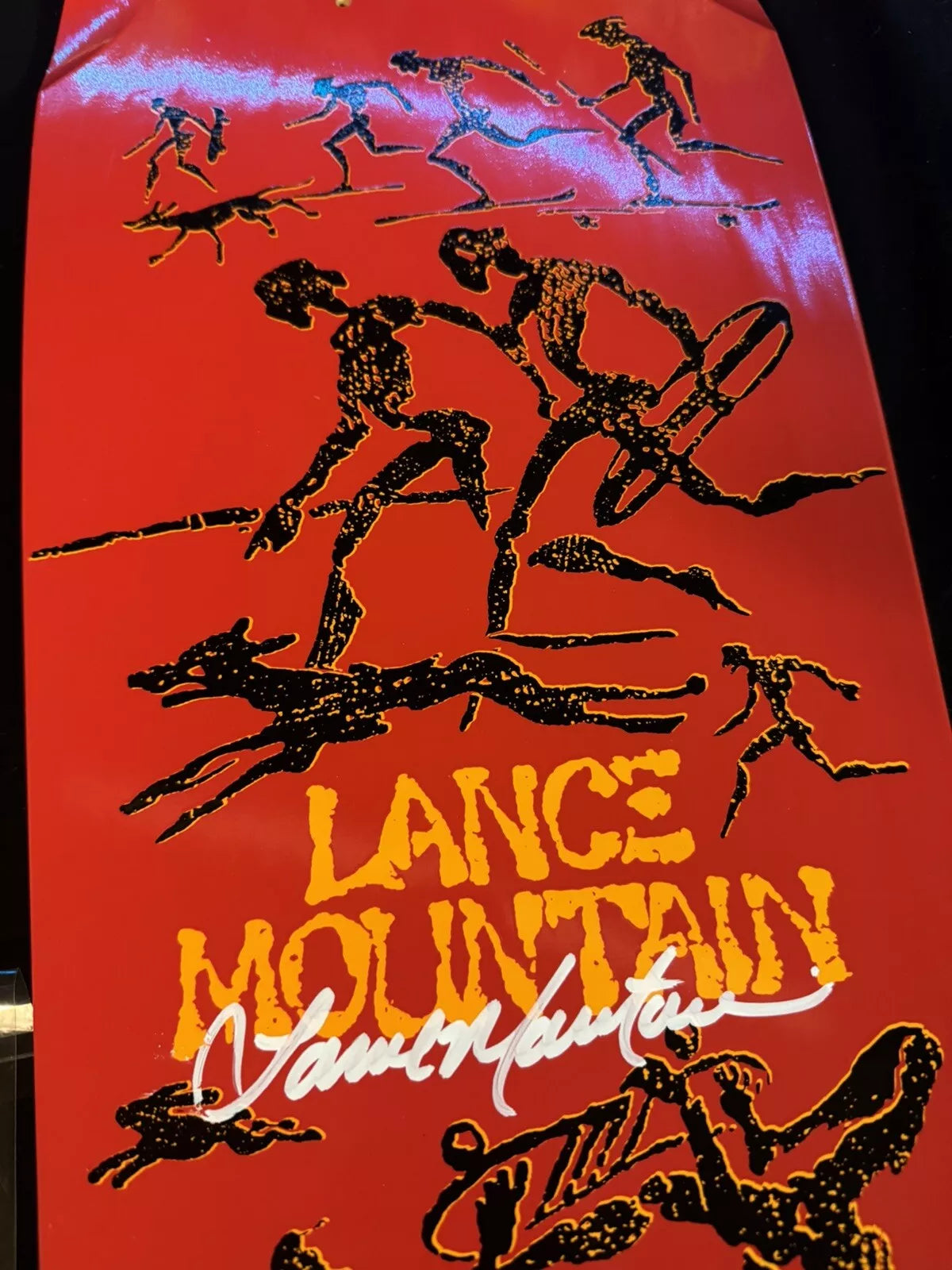 Lance Mountain Signed Red Bones Brigade 15 Autographed Powell Peralta Skateboard Deck