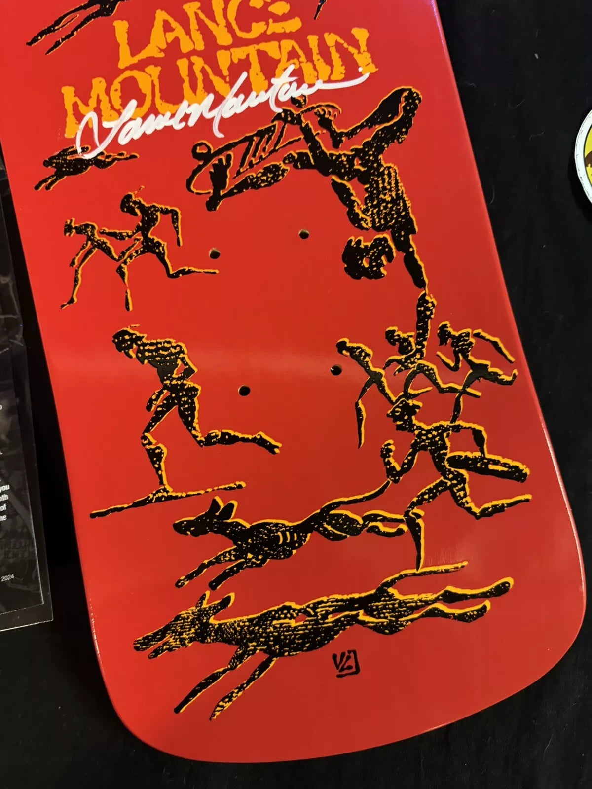 Lance Mountain Signed Red Bones Brigade 15 Autographed Powell Peralta Skateboard Deck