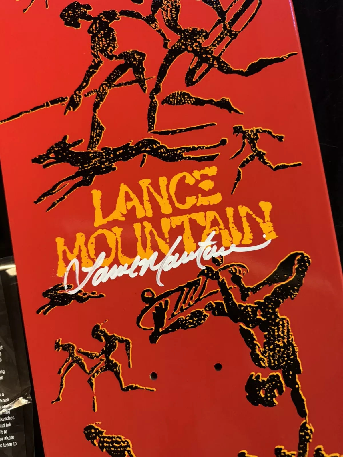 Lance Mountain Signed Red Bones Brigade 15 Autographed Powell Peralta Skateboard Deck