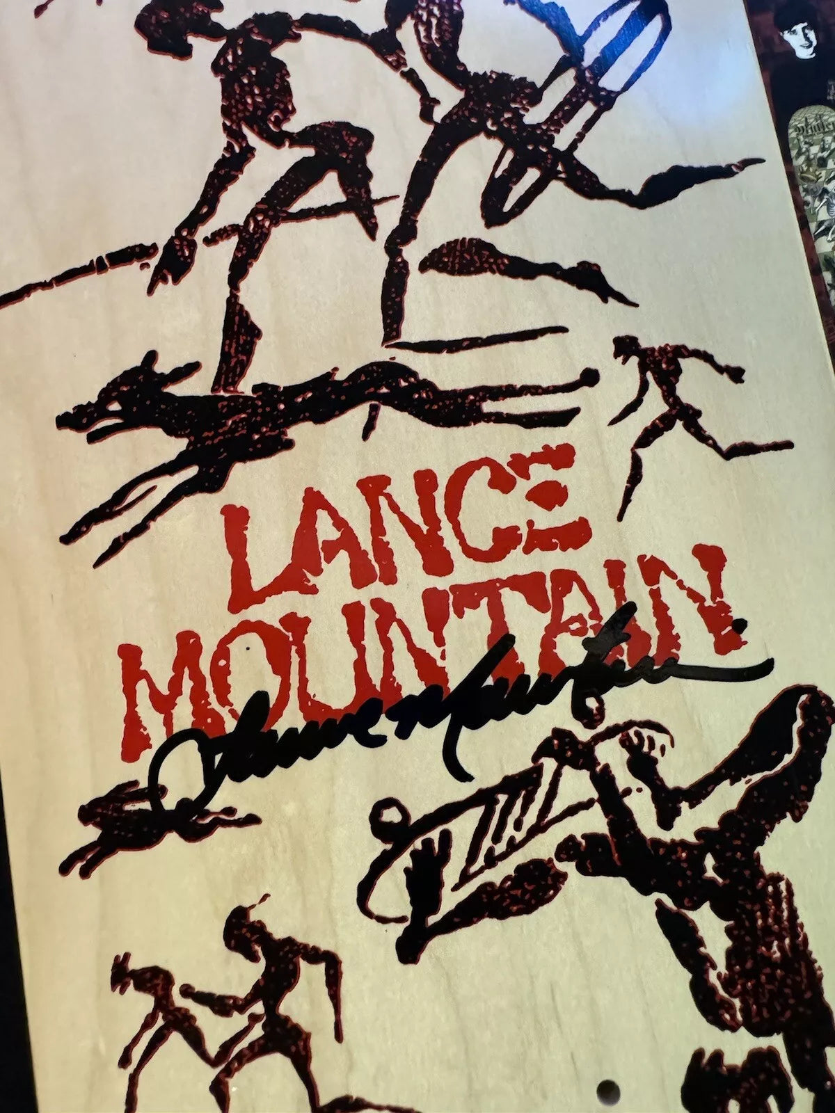Lance Mountain Signed Bones Brigade 11 Autographed Powell Peralta Skateboard Deck