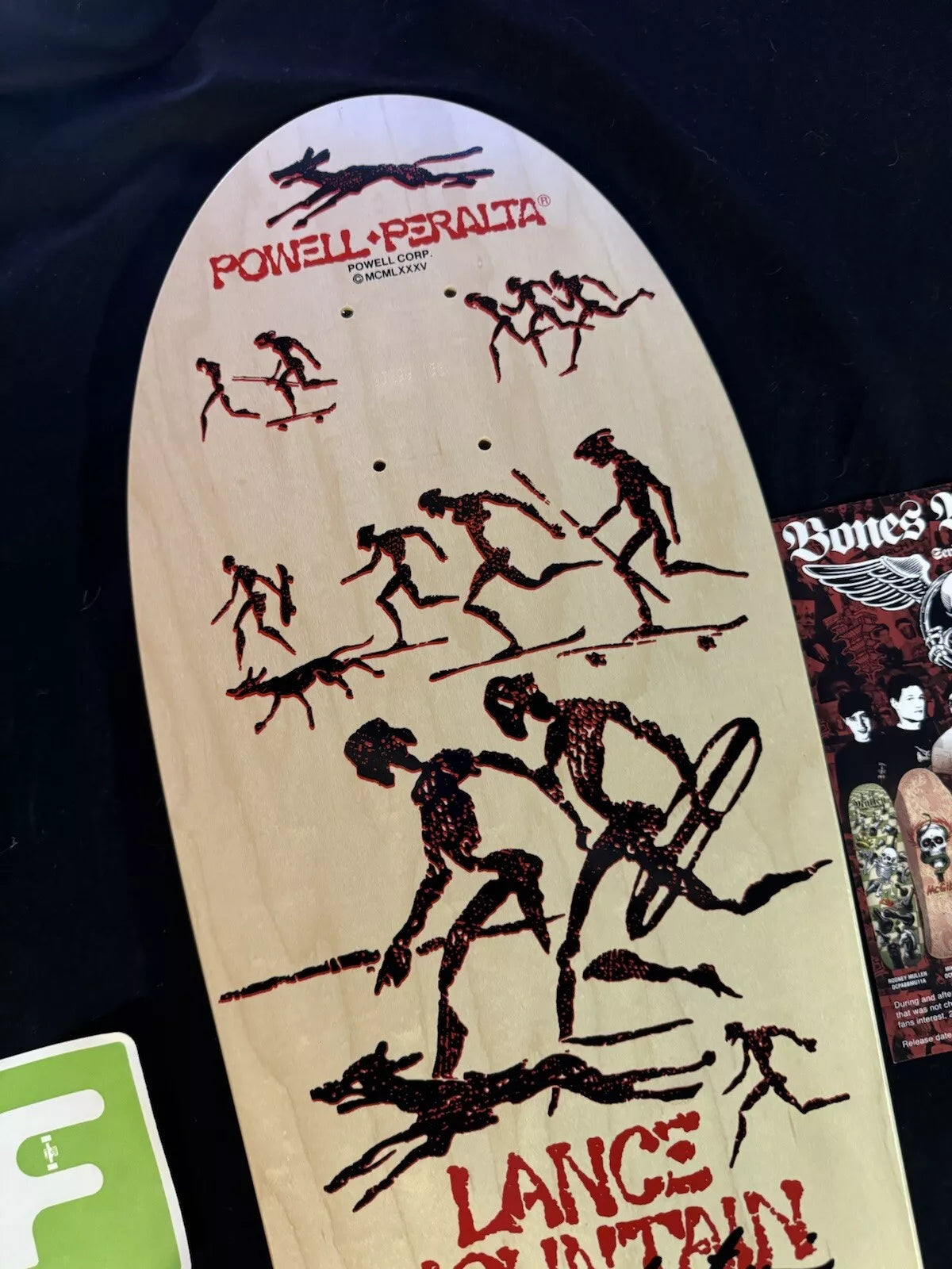 Lance Mountain Signed Bones Brigade 11 Autographed Powell Peralta Skateboard Deck