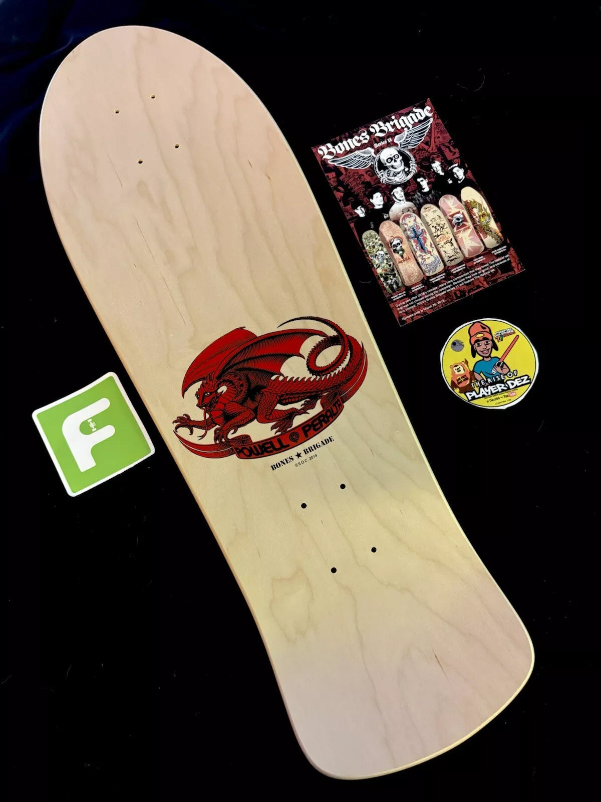 Lance Mountain Signed Bones Brigade 11 Autographed Powell Peralta Skateboard Deck
