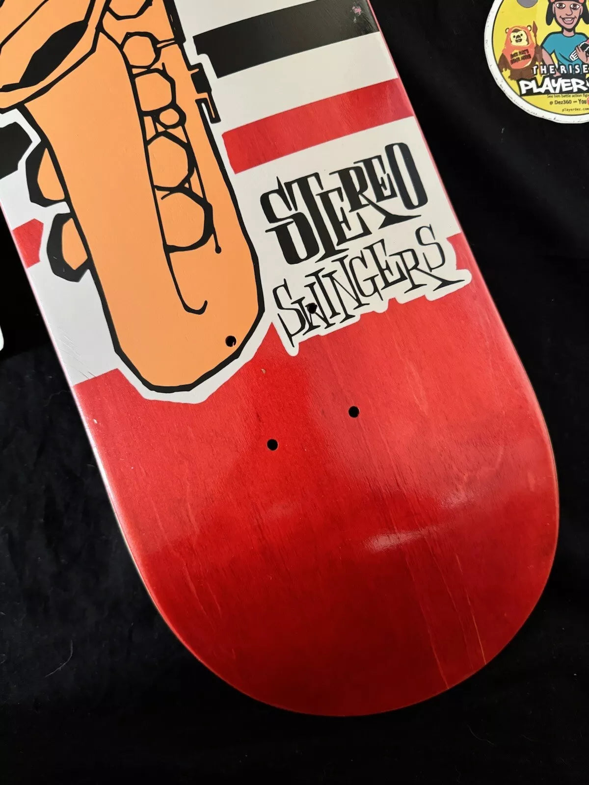 Jason Lee Signed Jazz Swingers Blues Autographed Stereo Sound Skateboard Deck