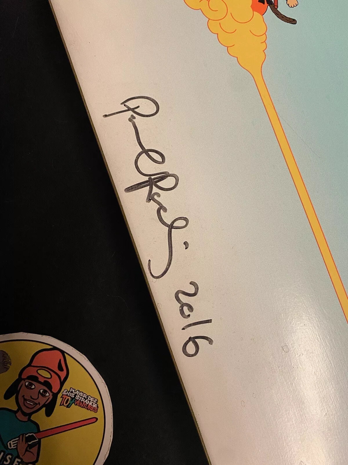Paul Rodriguez Signed Nick Tucker Goku Nimbus Autographed Primitive Skateboard Deck
