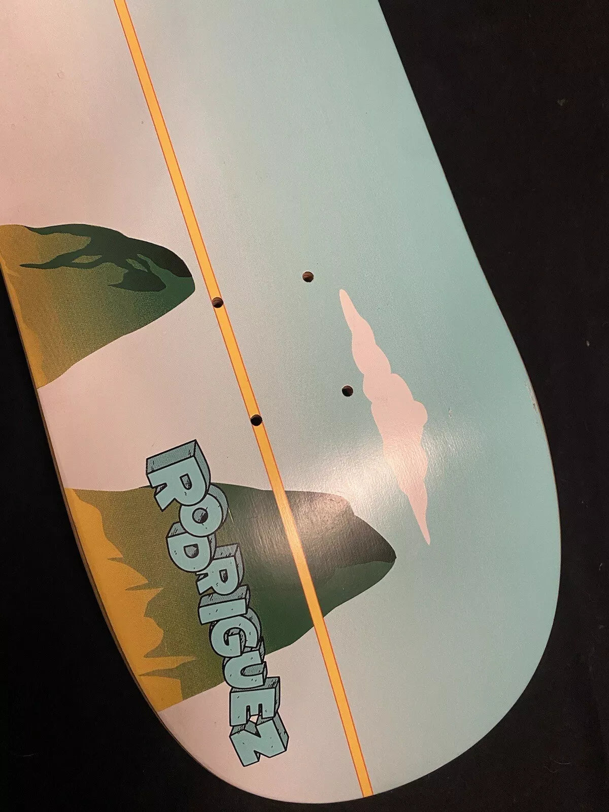 Paul Rodriguez Signed Nick Tucker Goku Nimbus Autographed Primitive Skateboard Deck