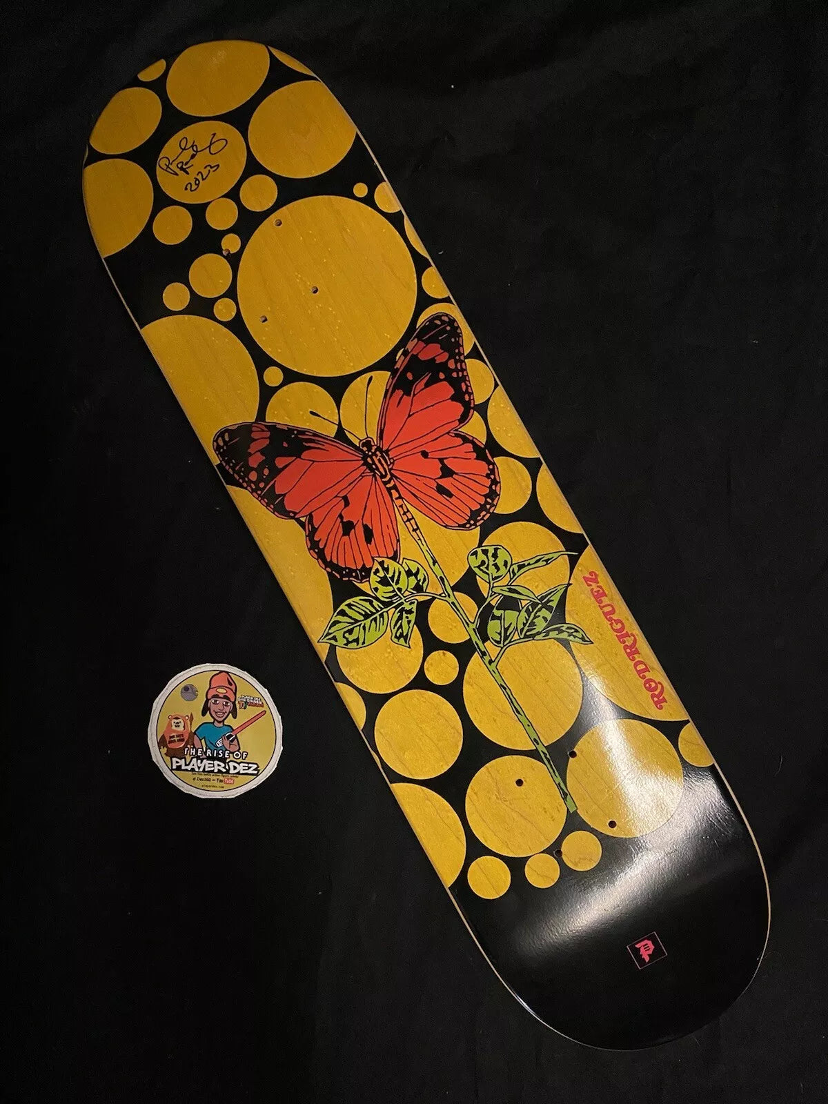 Paul Rodriguez Signed Cycles Primitive Autographed Skateboard Deck