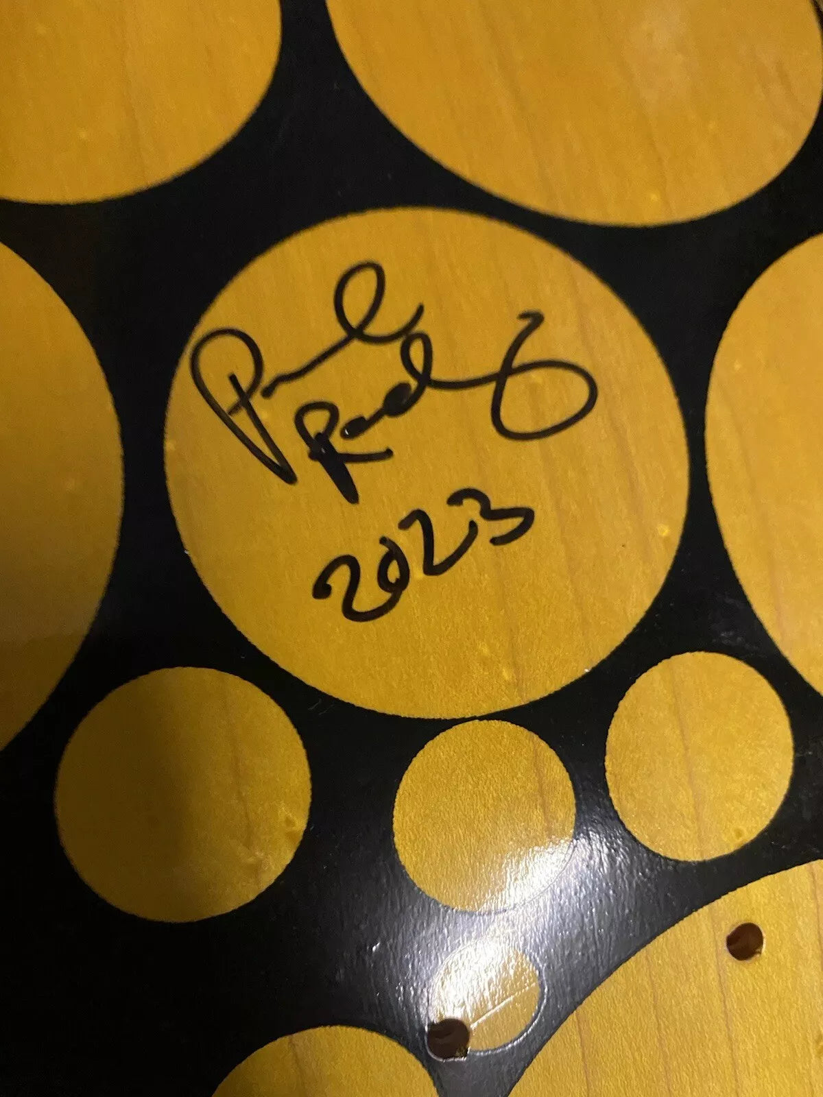 Paul Rodriguez Signed Cycles Primitive Autographed Skateboard Deck